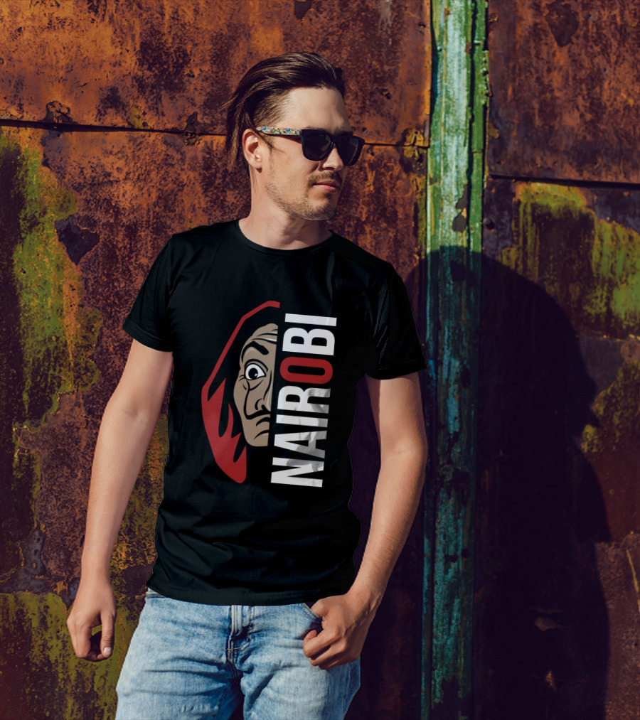 La Casa De Papel Nairobi Mask Face T-Shirt