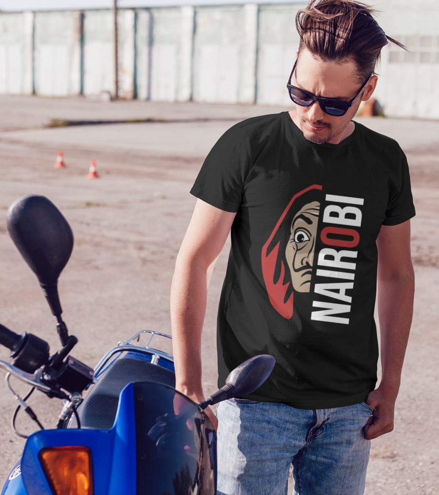 La Casa De Papel Nairobi Mask Face T-Shirt