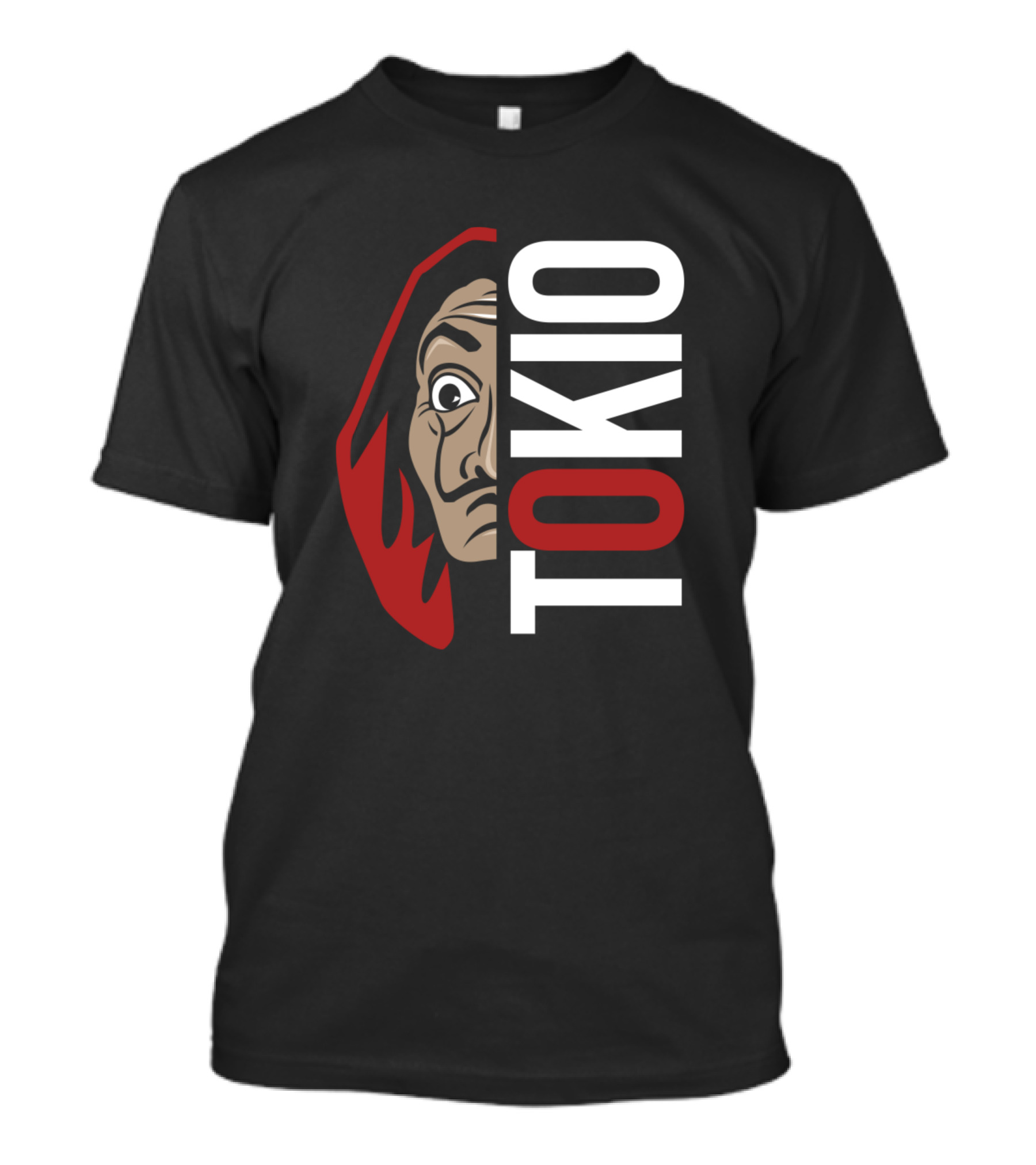 La Casa De Papel Tokio Salvador Dalí Mask T-Shirt