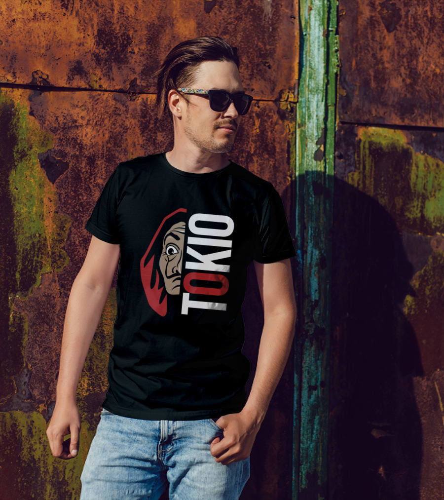 La Casa De Papel Tokio Salvador Dalí Mask T-Shirt