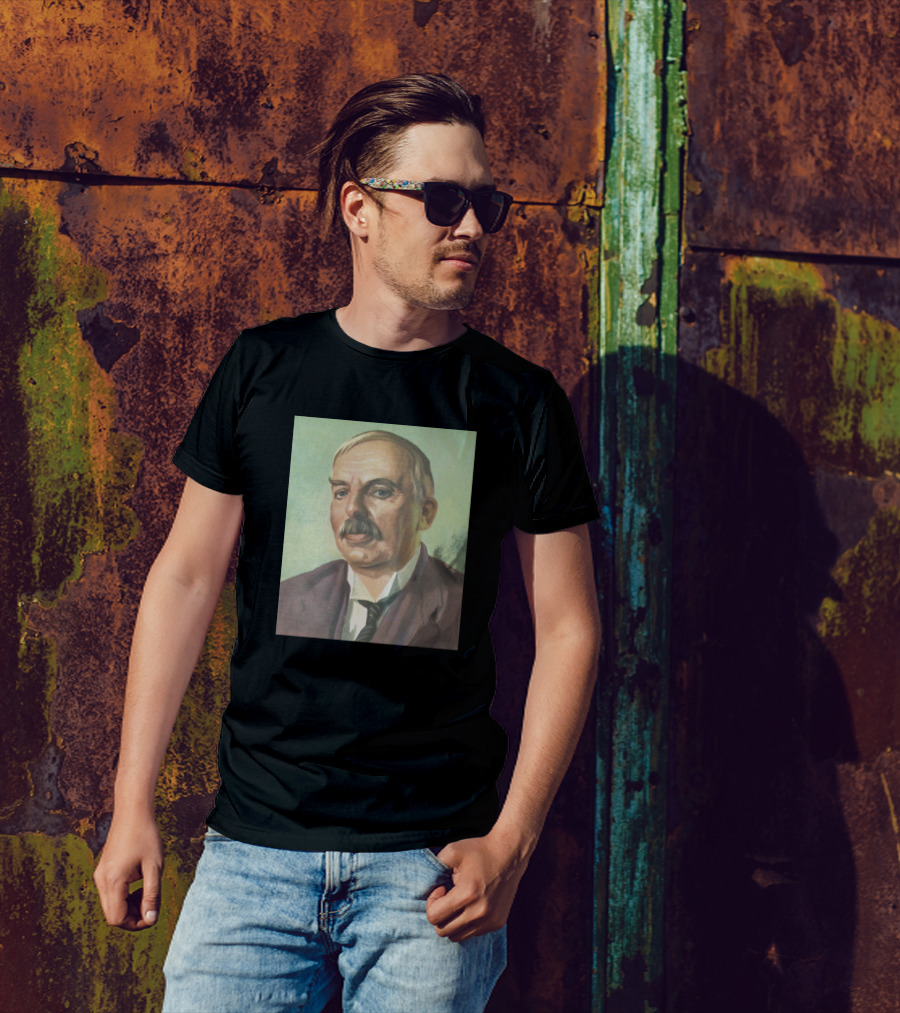 Lord Rutherford Scientific Portrait Painting T-Shirt