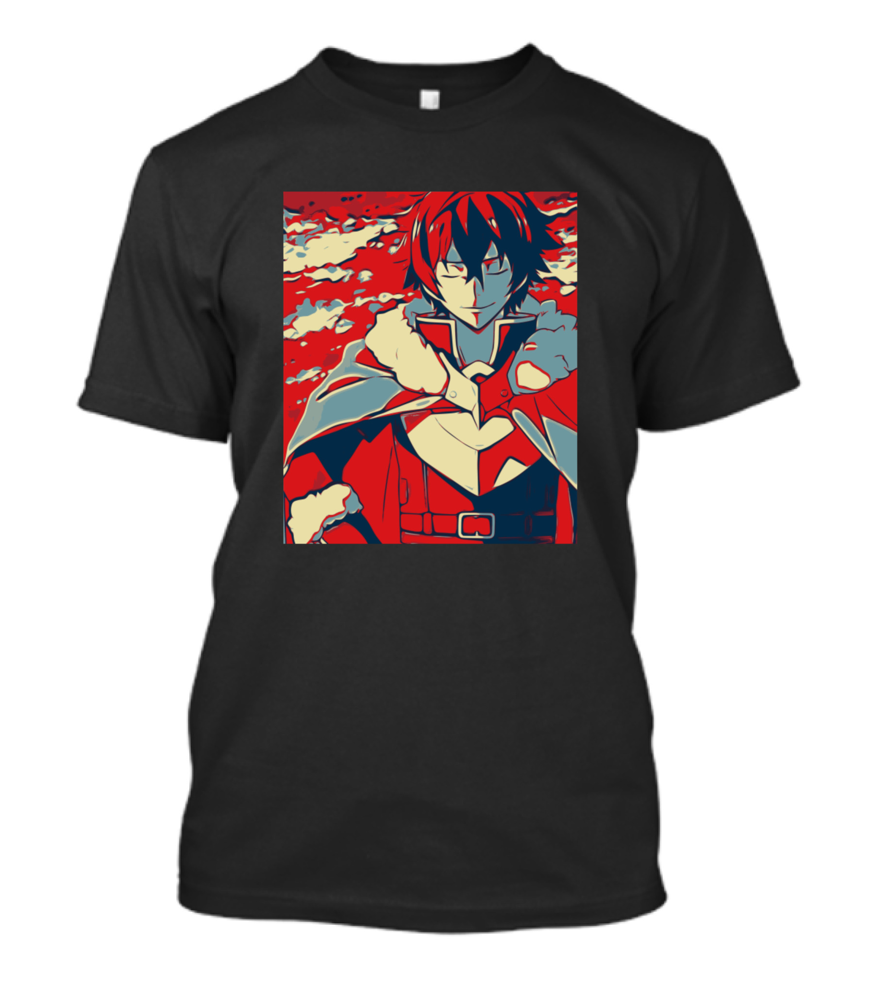 Naofumi Iwatani Tate No Yusha No Nariagari Heroic Vision T-Shirt