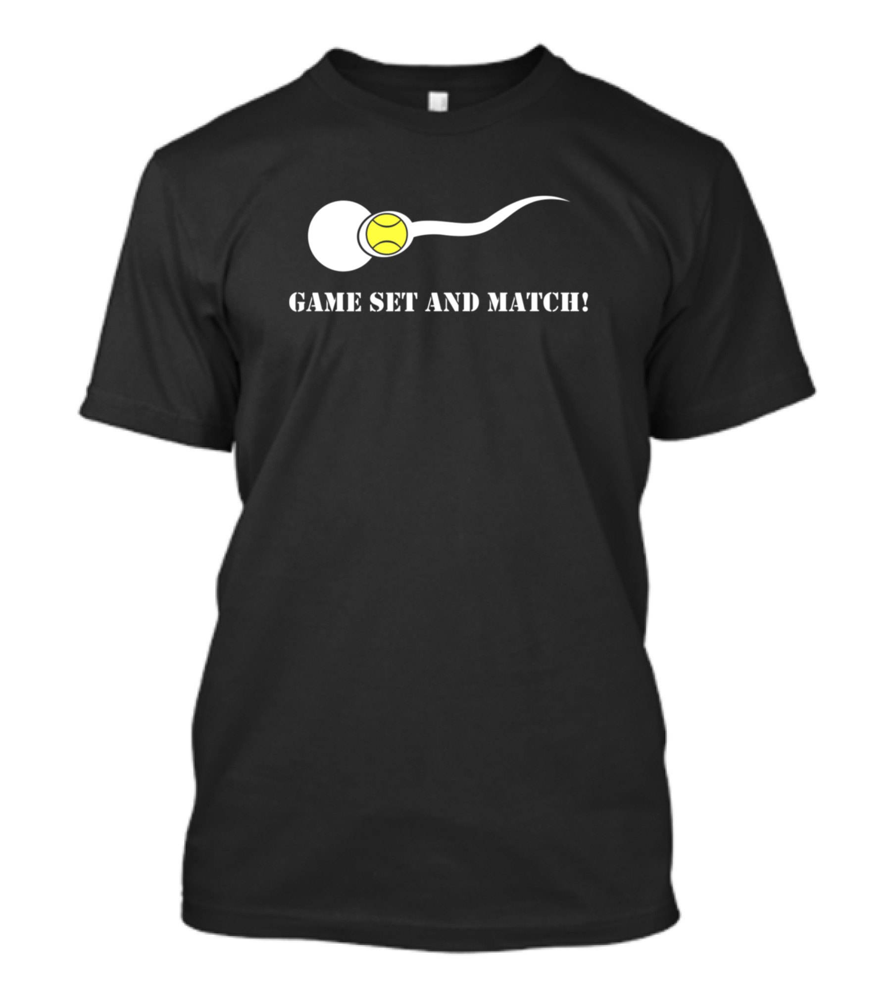New Dad 1st Tennis Expectant Game Set And Match T-Shirt