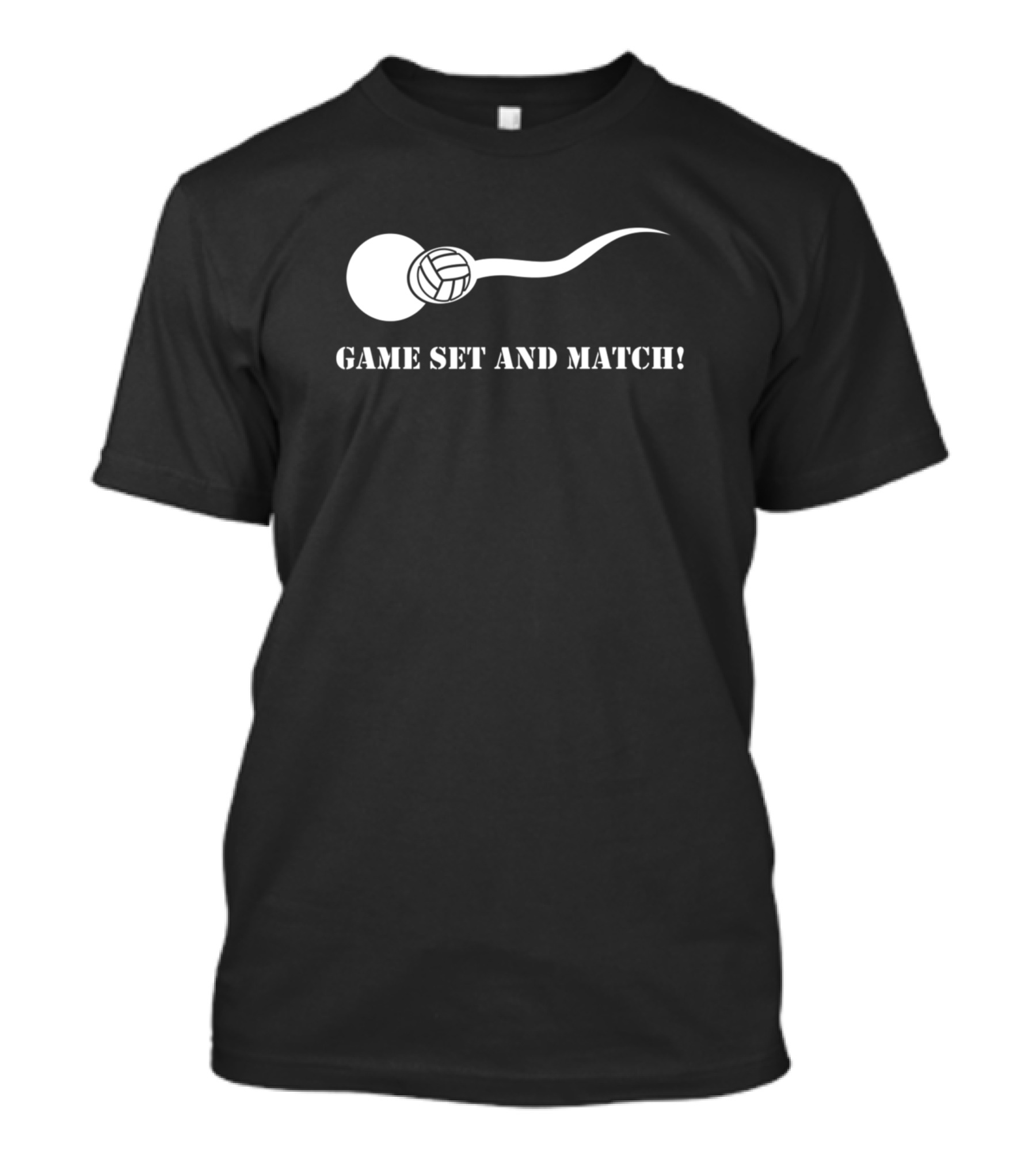 Game Set And Match New Dad 1St Volleyball Expectant T-Shirt