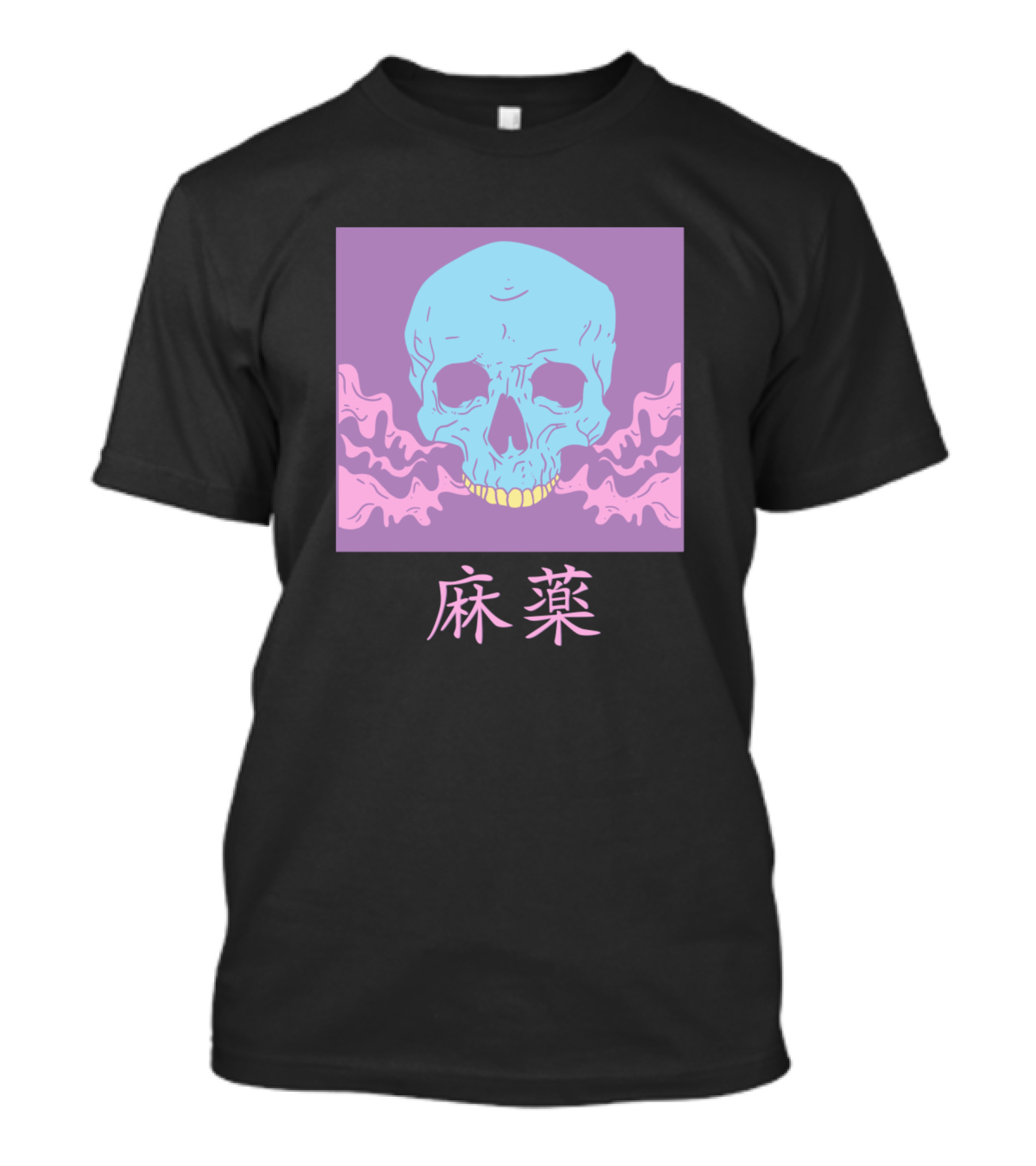 Pastel Skull Soft Grunge 麻薬 E Girl Aesthetic Vaporwave T-Shirt