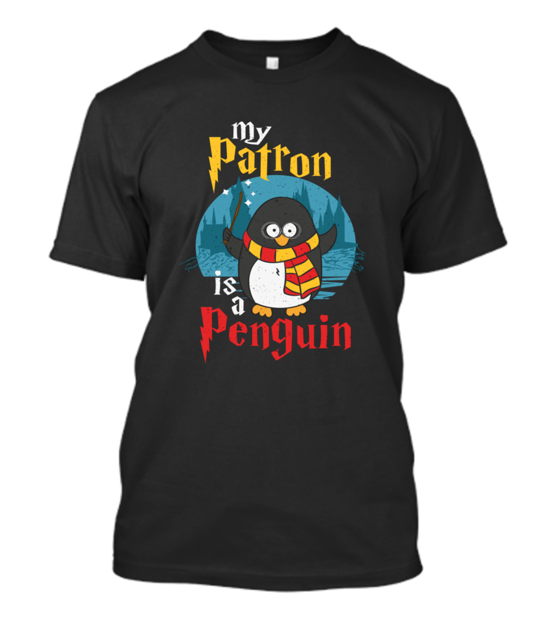 My Patronus Is A Penguin Wizard World T-Shirt
