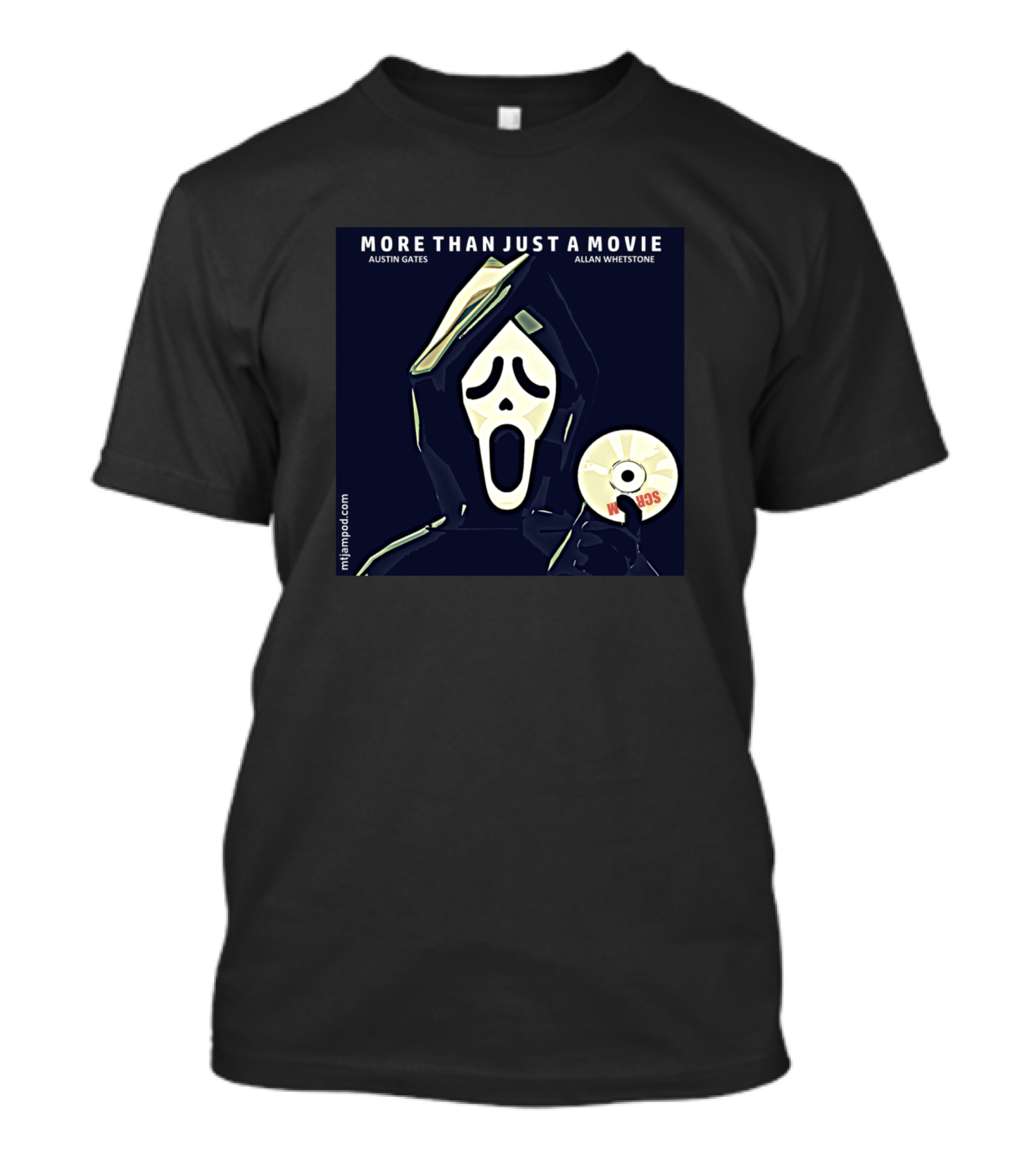 More Than Just A Movie Austin Gates Allan Whetstone Scary Hooded Ghost Person T-Shirt