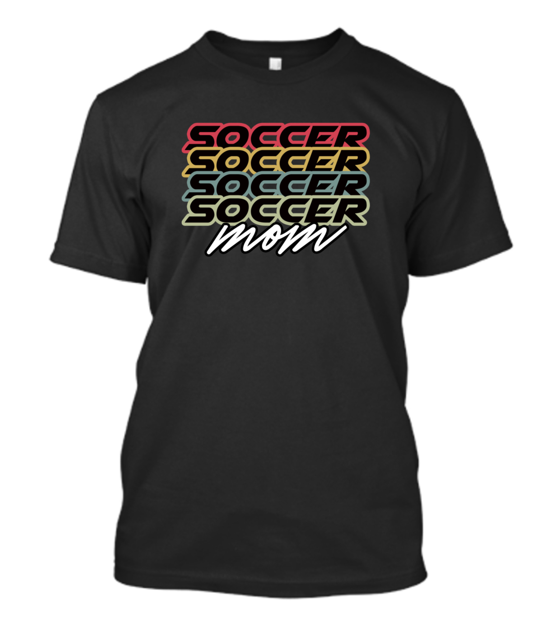 Soccer Soccer Soccer Soccer Soccer Mom T-Shirt