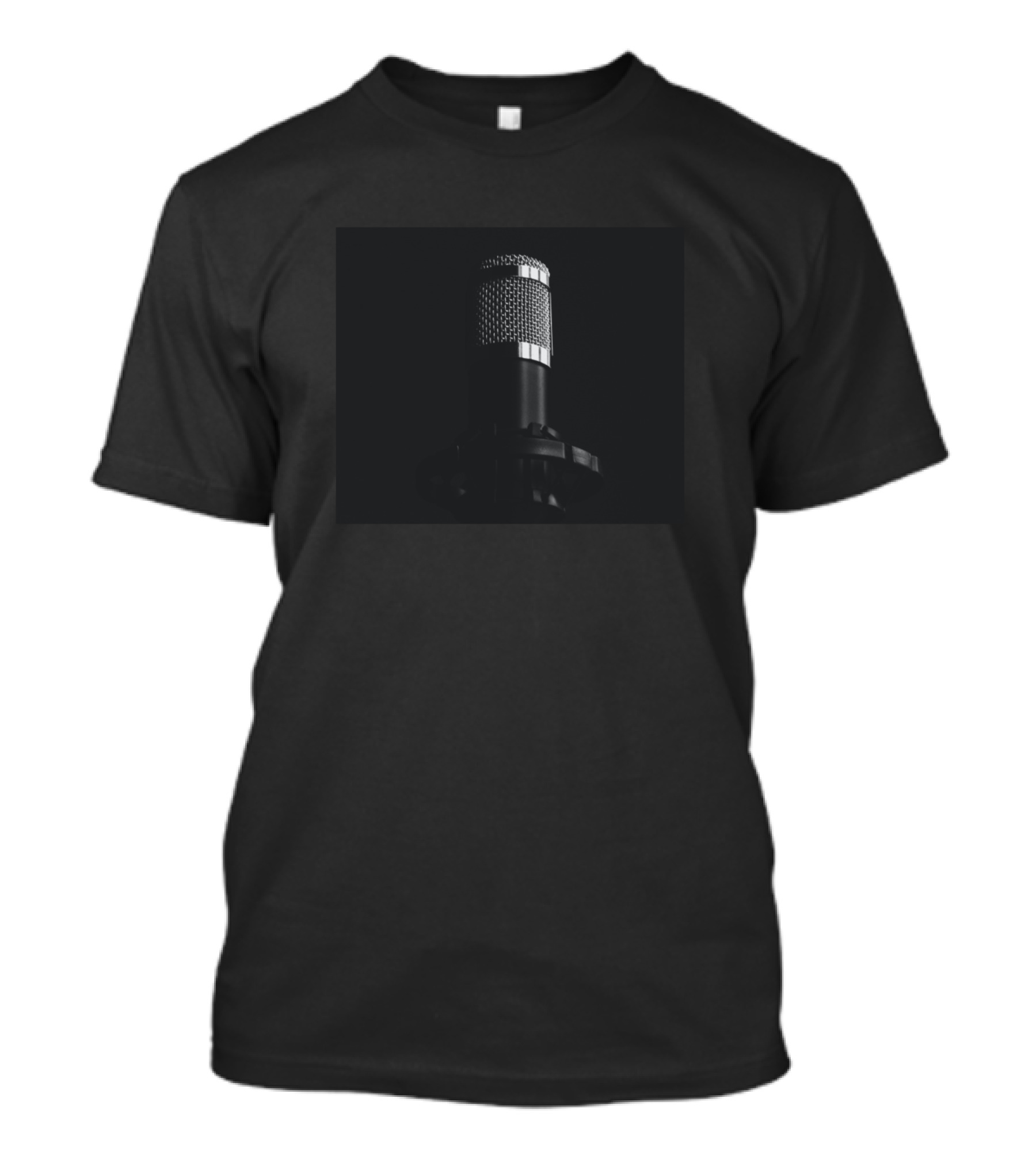 Studio Mic Vintage Microphone Retro T-Shirt
