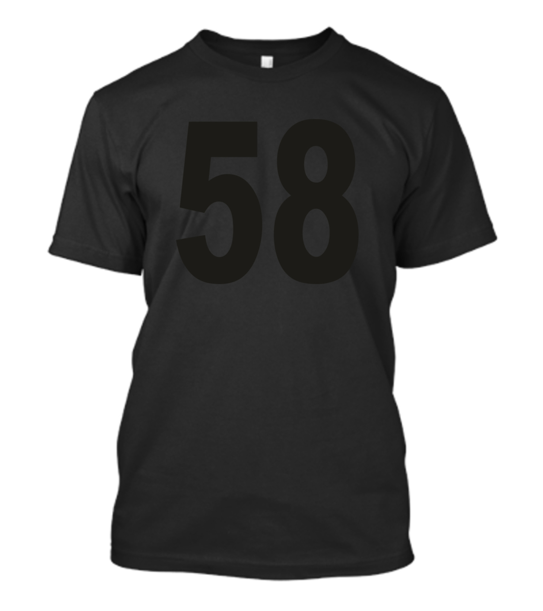 Fifty Eight Bold Number T-Shirt