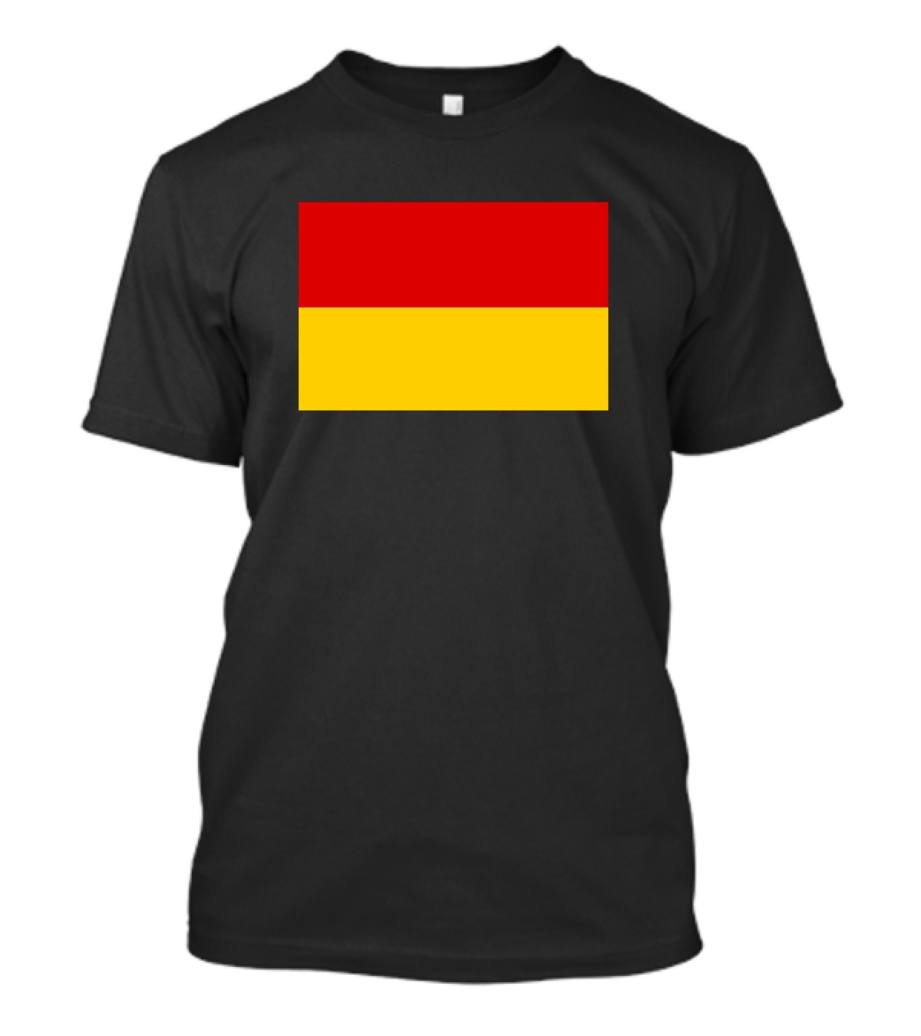 Flags Of The World Neck Gaiter Germany Black Background Multicolored Elements T-Shirt