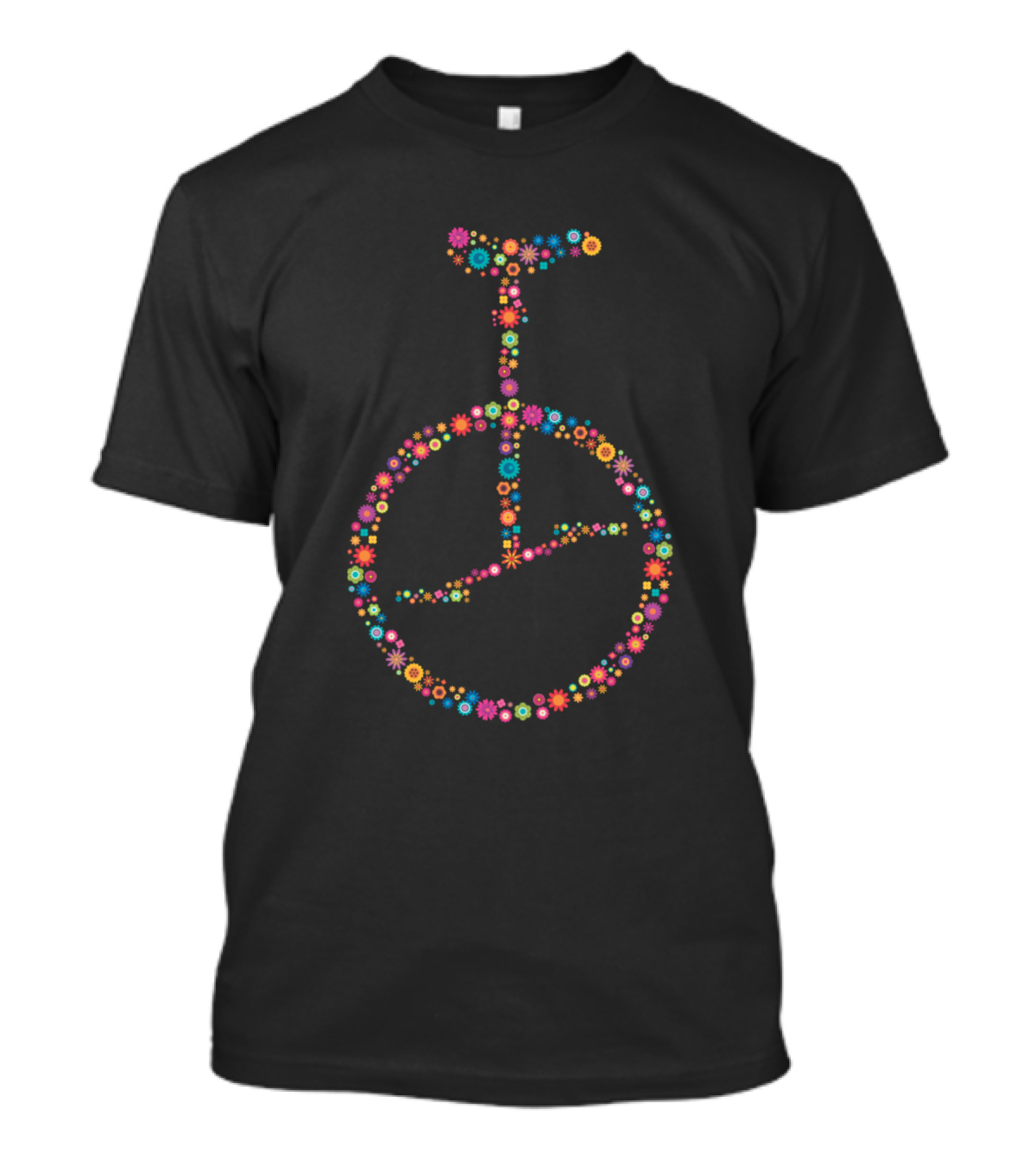Flower Unicycle Floral Bicycle Unicycling T-Shirt