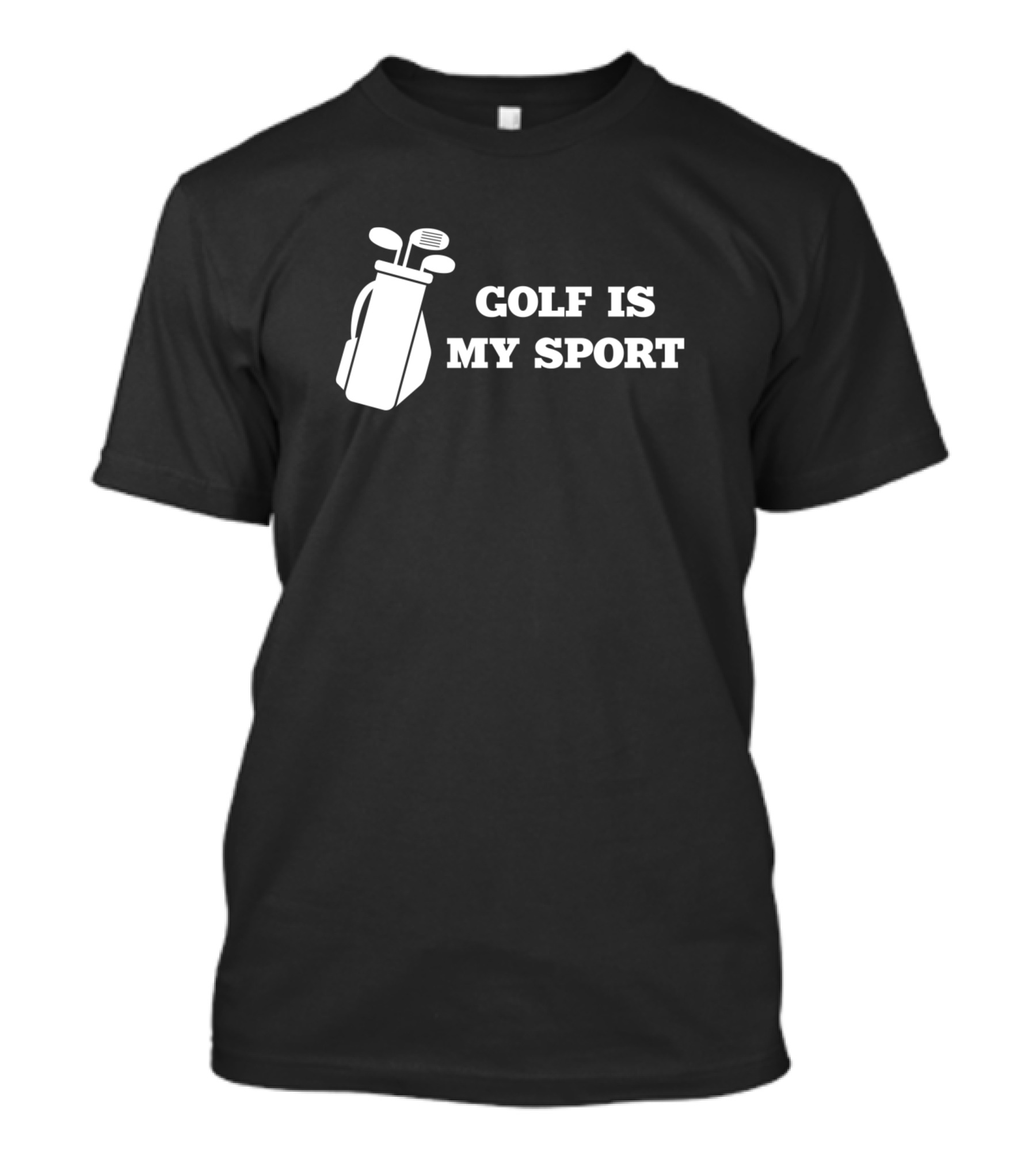 Golf Is My Sport Golf Cart Driving Car Playing Golf Sports Hobby T-Shirt