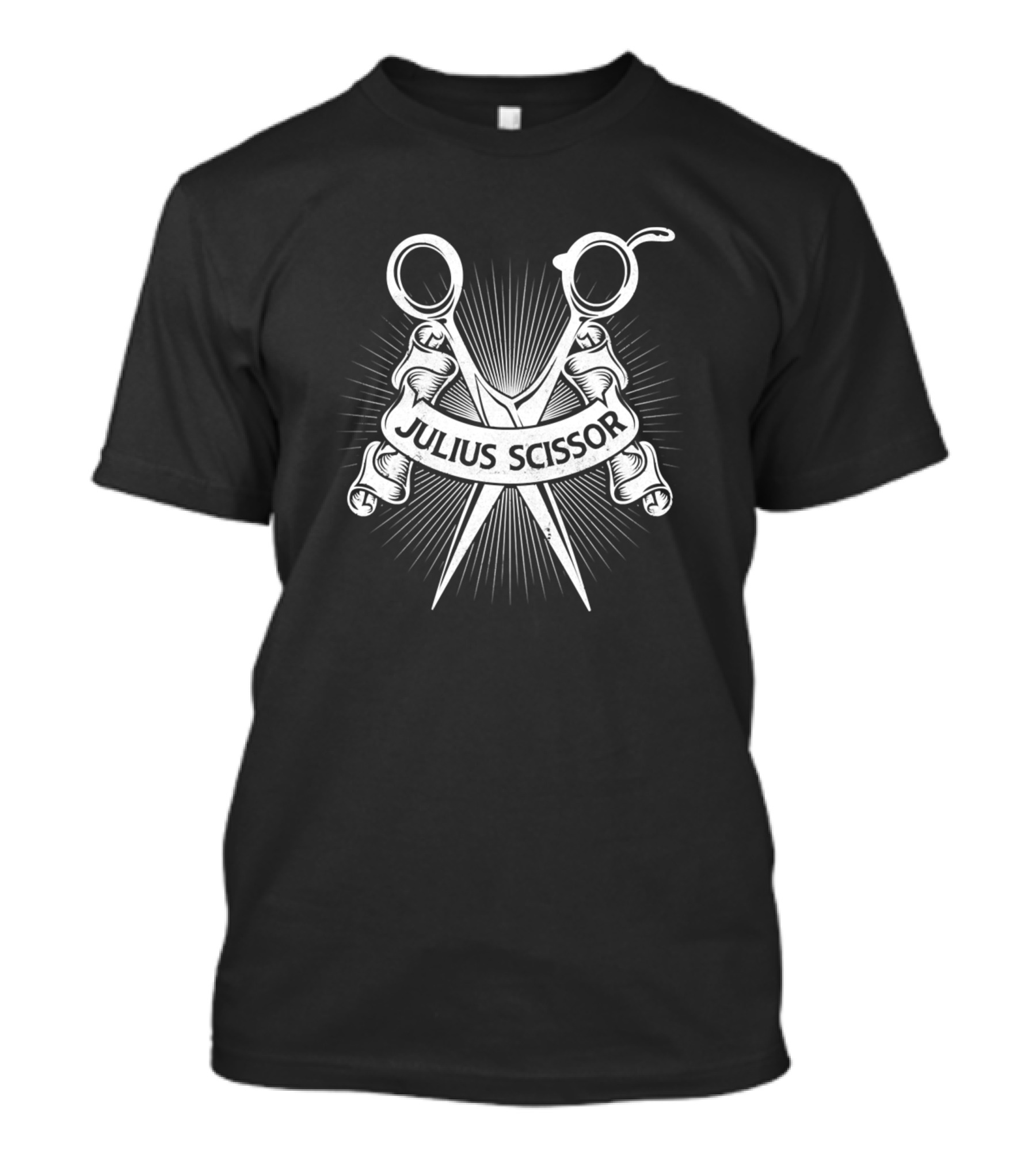 Julius Scissor Hair Stylist Hairdresser T-Shirt