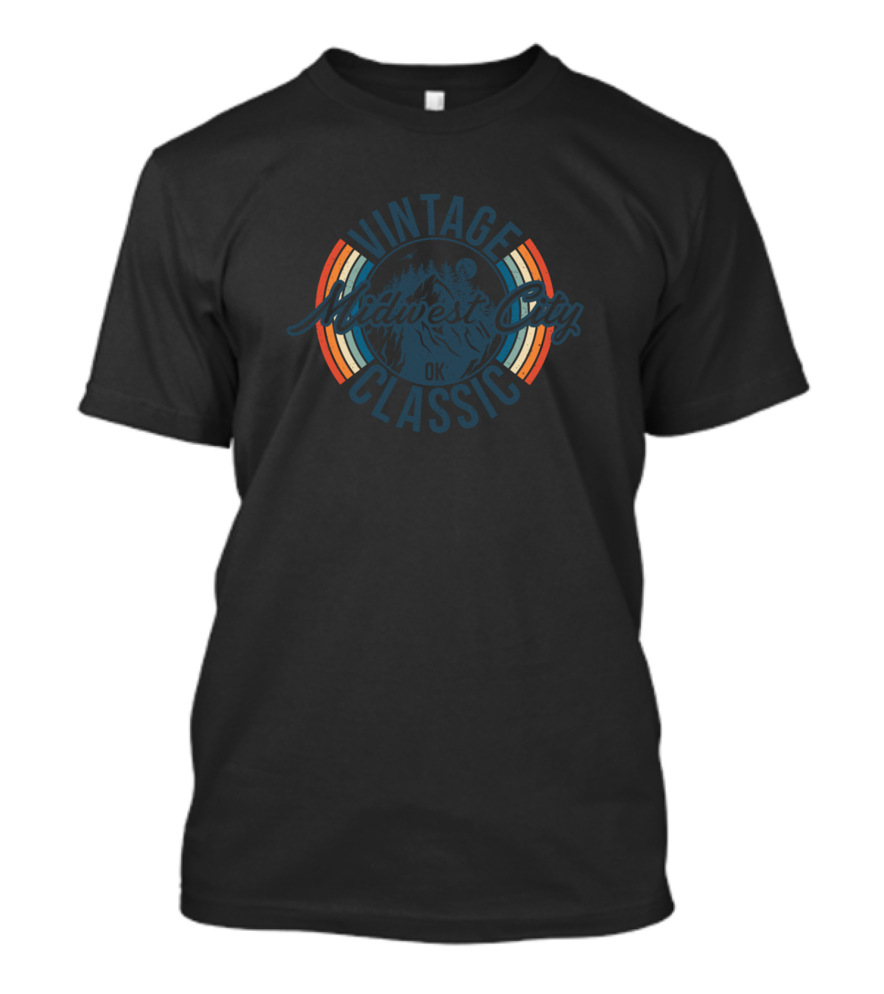 Vintage Midwest City Oklahoma Classic OK T-Shirt