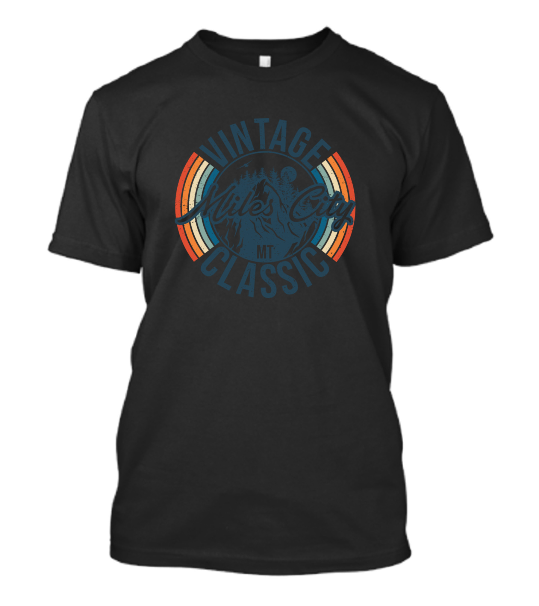 Vintage Classic Miles City MT T-Shirt