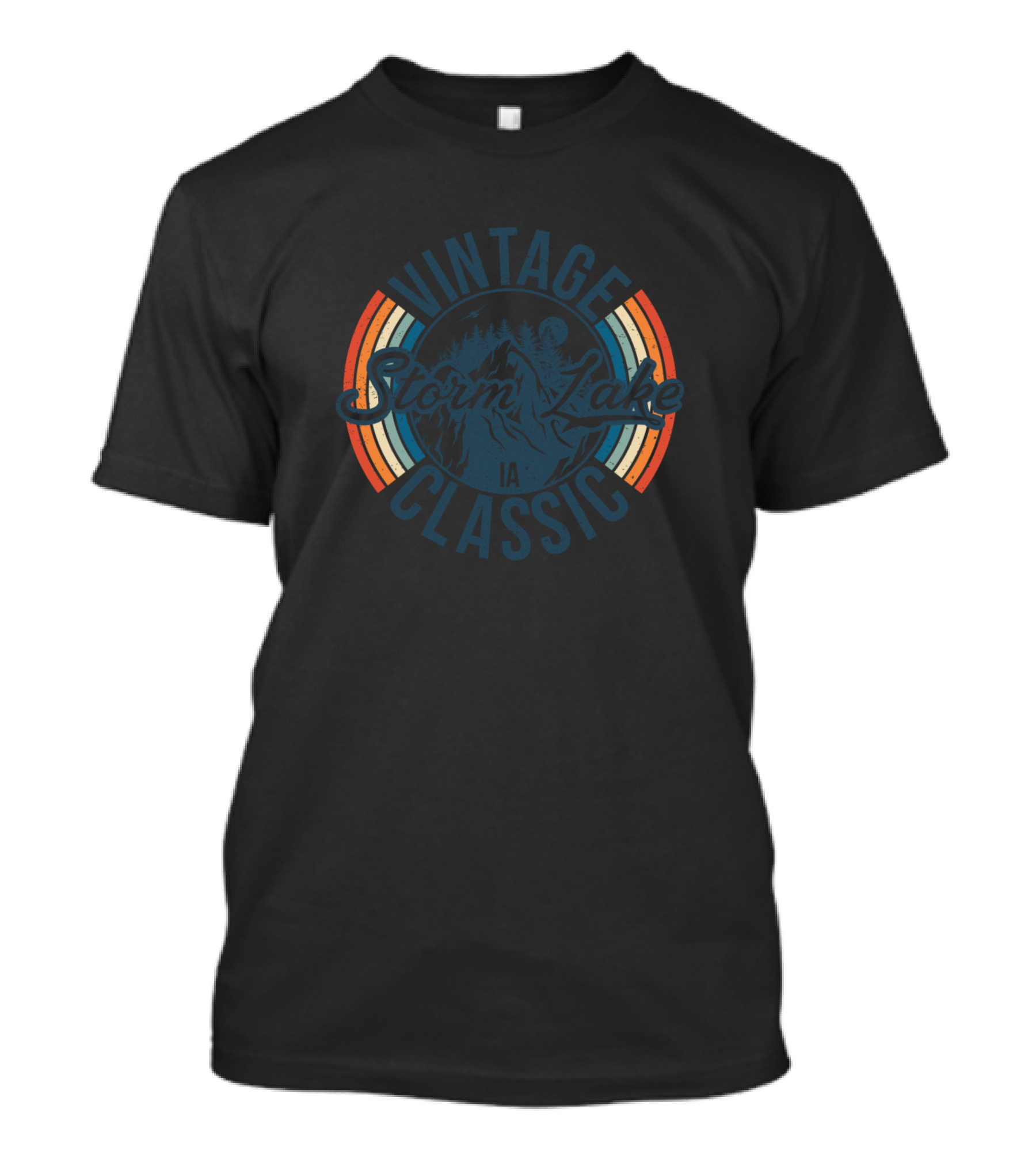 Vintage Classic Storm Lake Iowa IA T-Shirt
