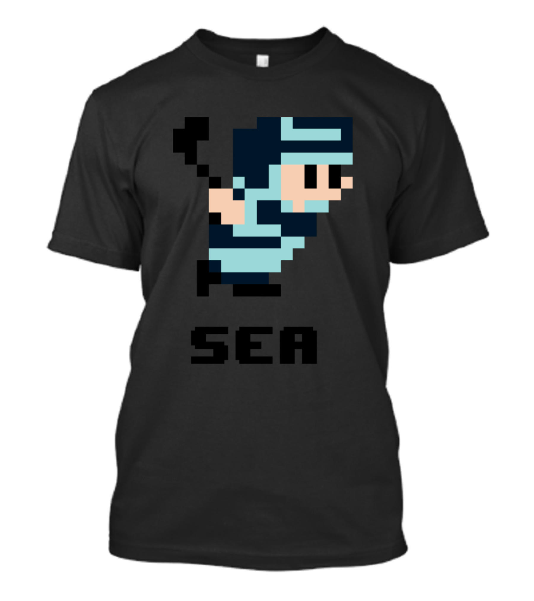 SEA Ice Hockey Pixel T-Shirt