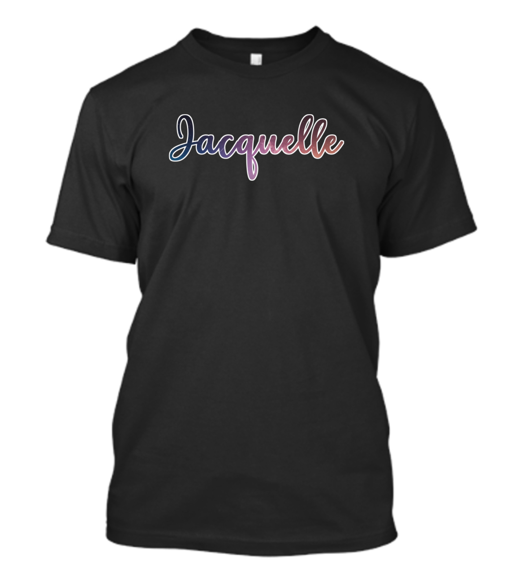 Jacquelle Space Gradient Text T-Shirt