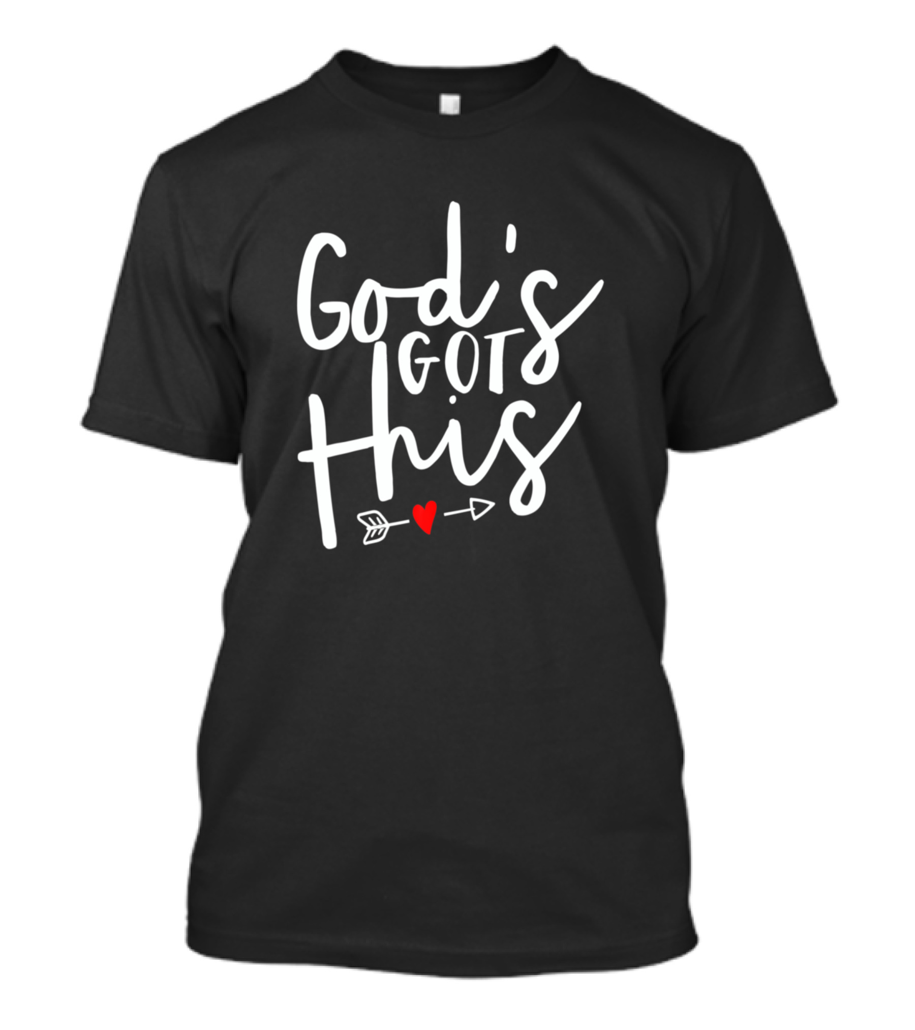 God's Got This Arrow Heart Christian T-Shirt