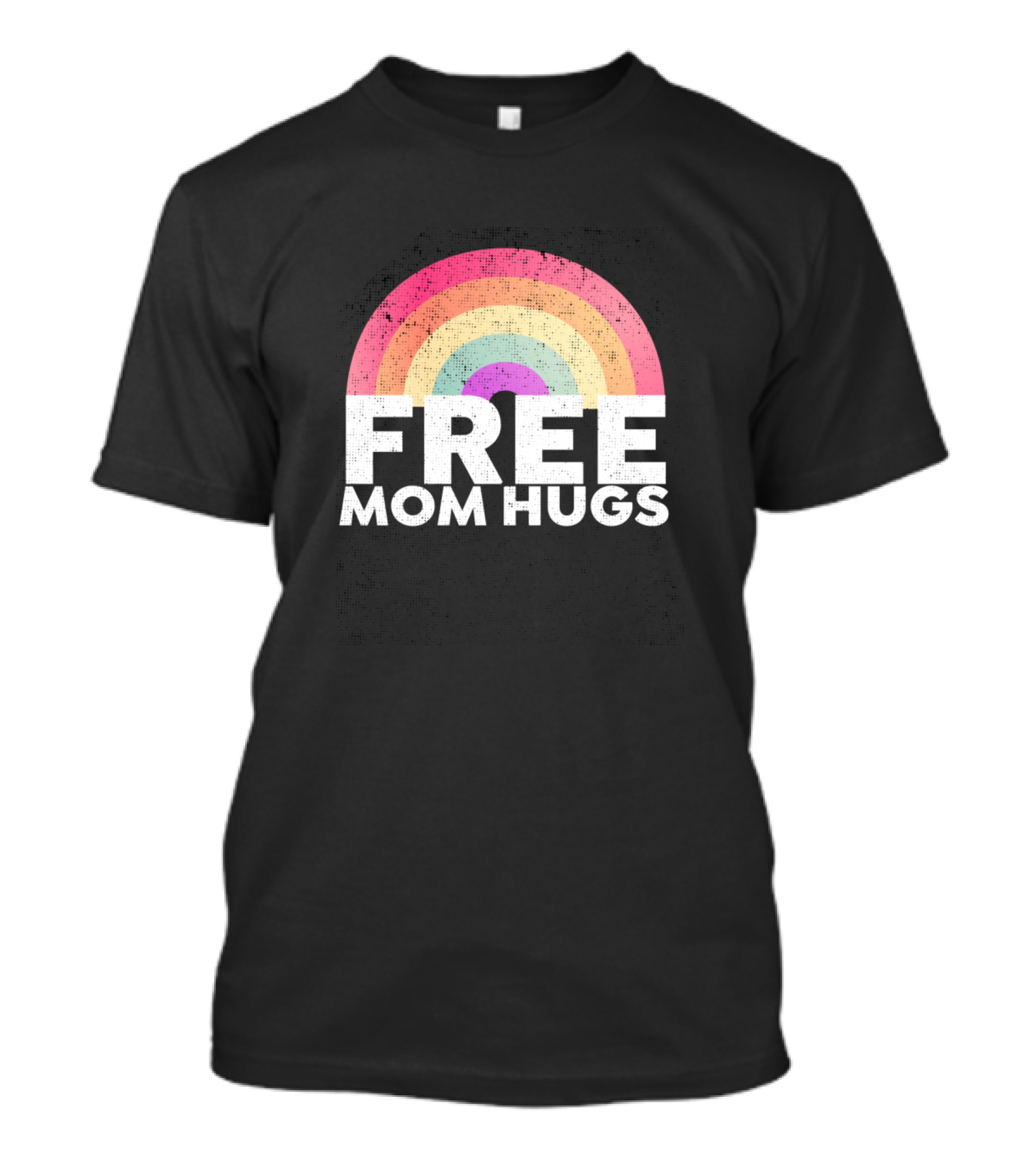 Free Mom Hugs Rainbow T-Shirt