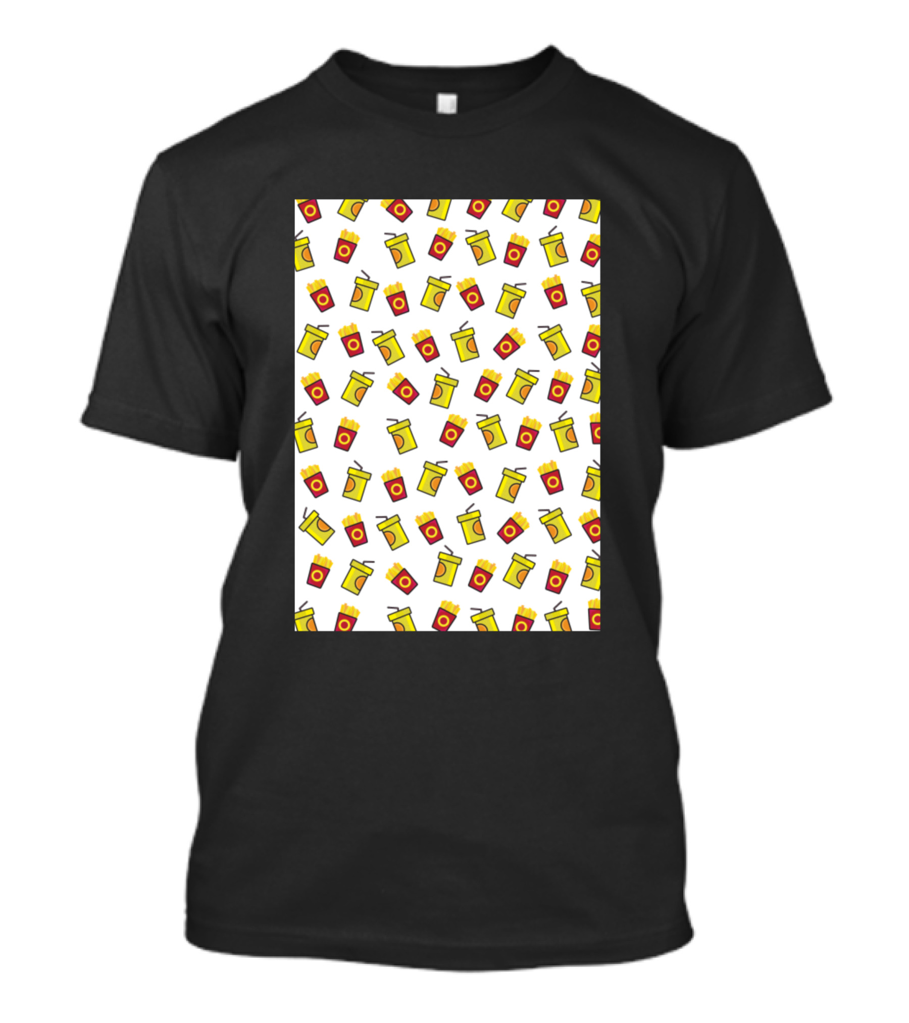 Neck Gaiters Mask Fries And Soft Drink T-Shirt