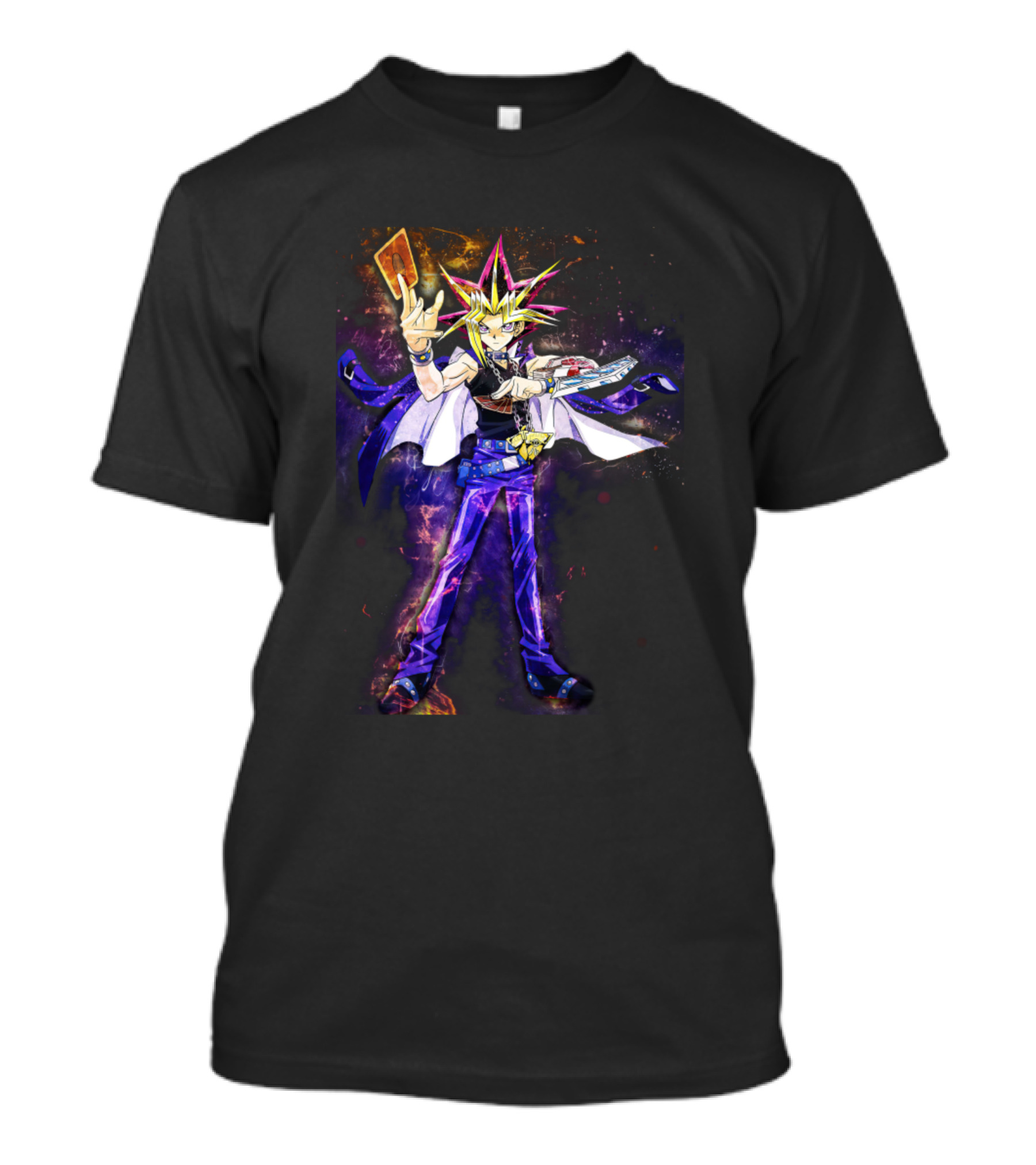 Yugi Aura Duelist Power Anime Vibrant Energy T-Shirt