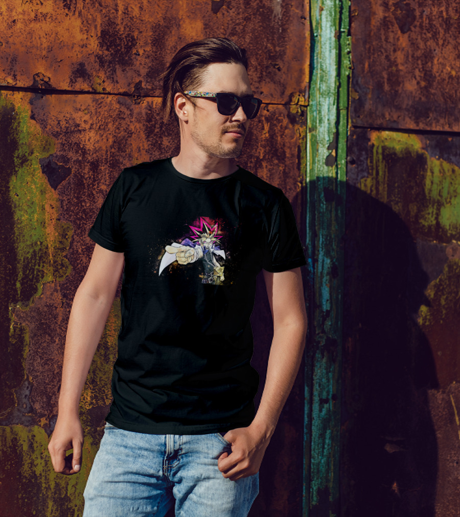 Yu-Gi-Oh Yugi Playing Card Duel Explosion T-Shirt