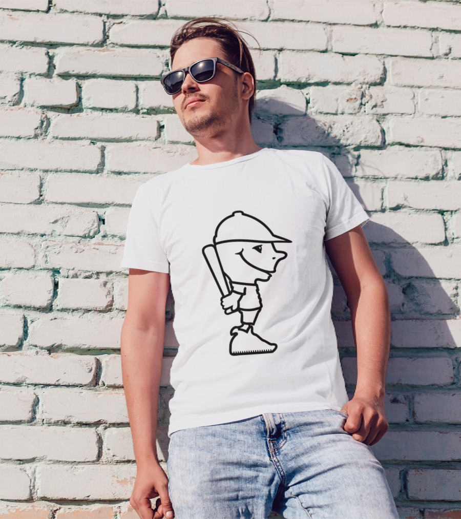 Baseball Player Vts2 Cartoon Character T-Shirt