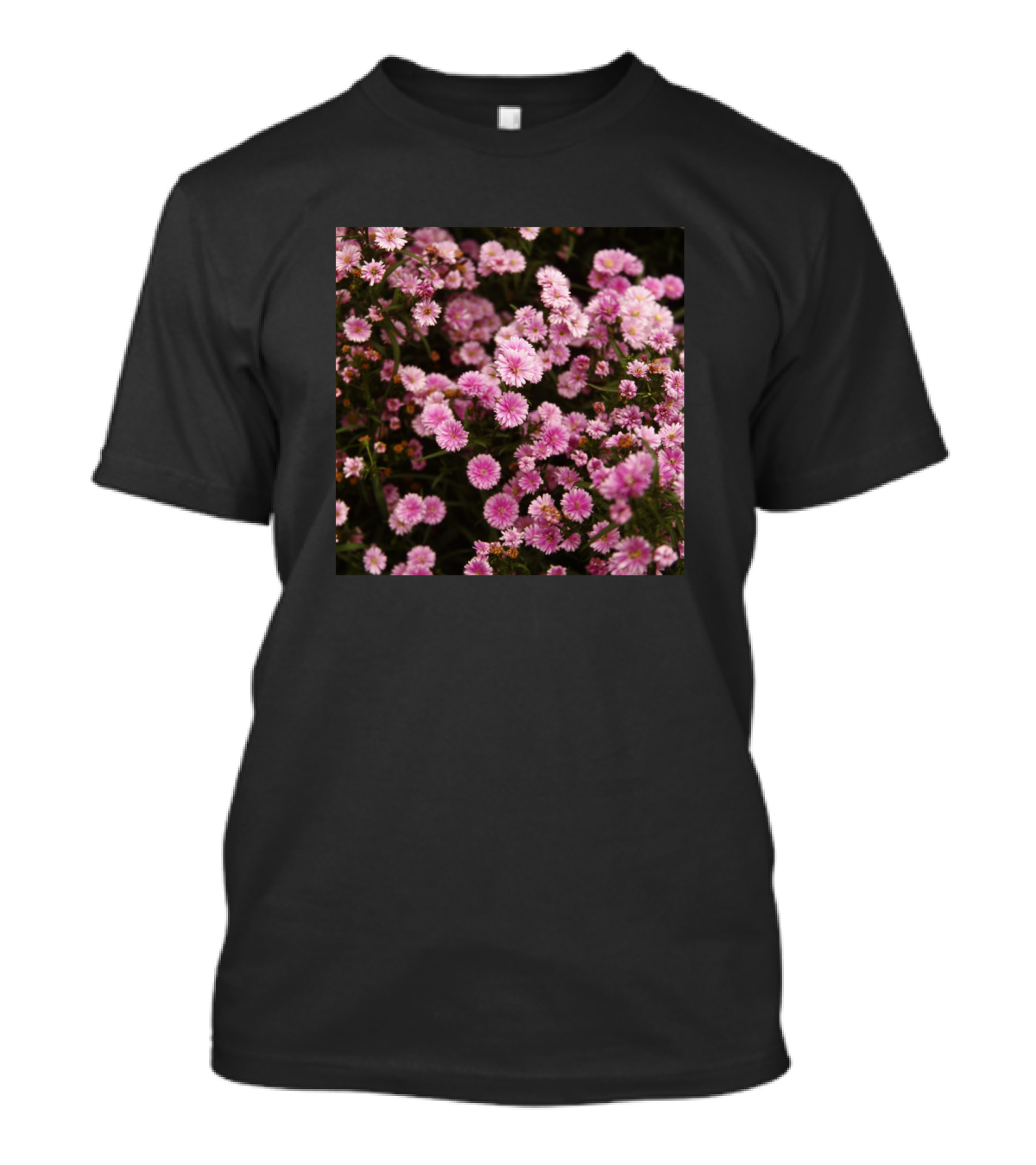 Close Up Of Vibrant Pink Flowers T-Shirt