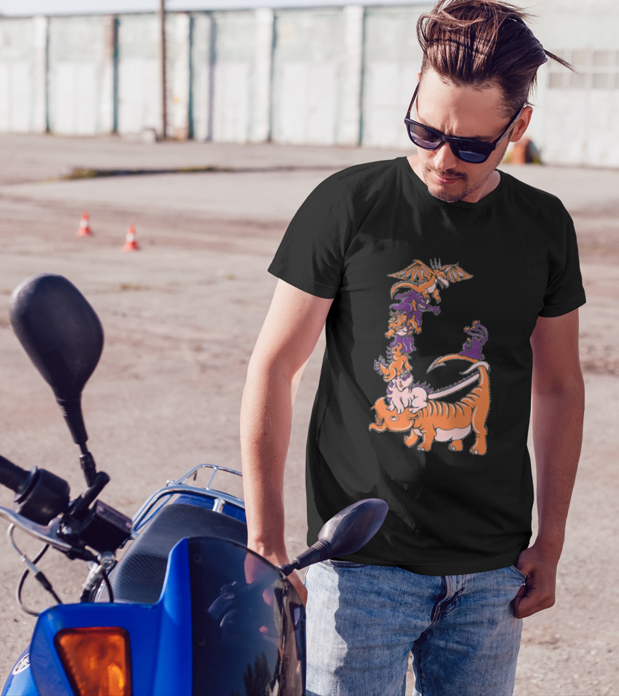 Cute Imaginary Creatures Featuring Awesome Fantasy Animal Stack T-Shirt