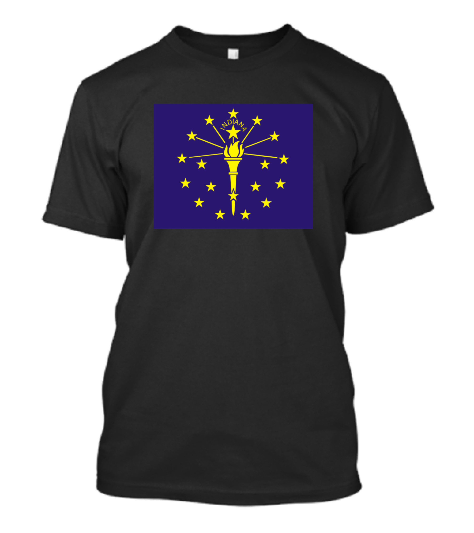 Indiana State Flag Emblem T-Shirt