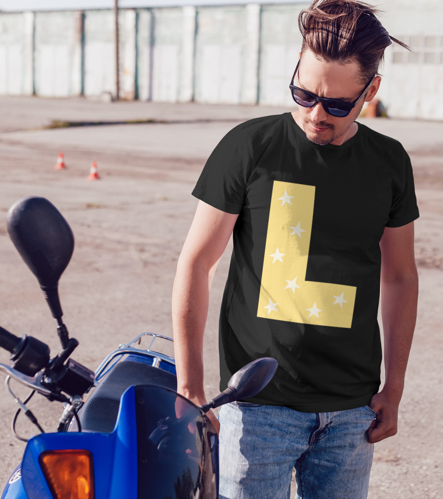 Letter L Star Forest Alphabet T-Shirt