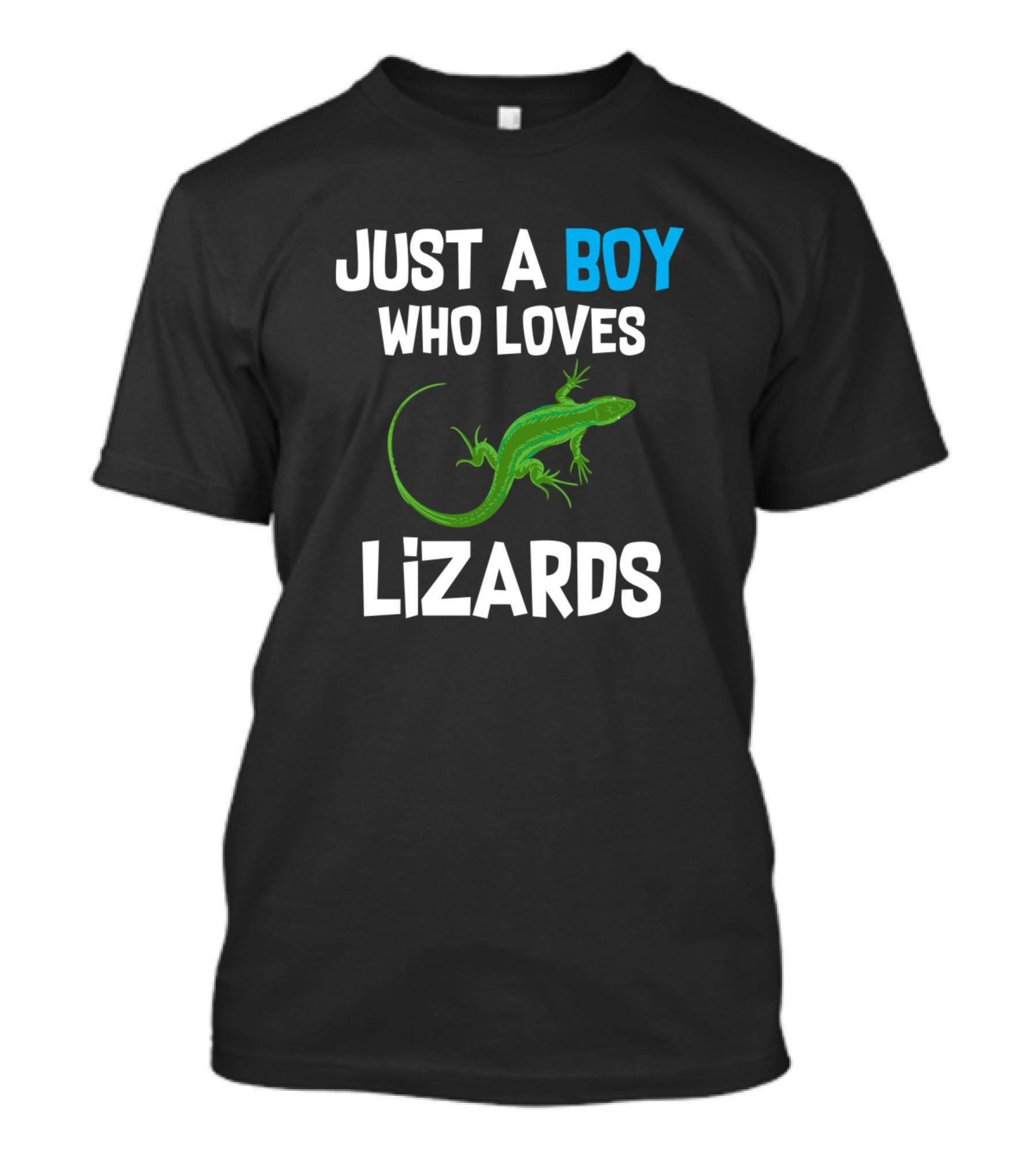 Just A Boy Who Loves Lizards T-Shirt