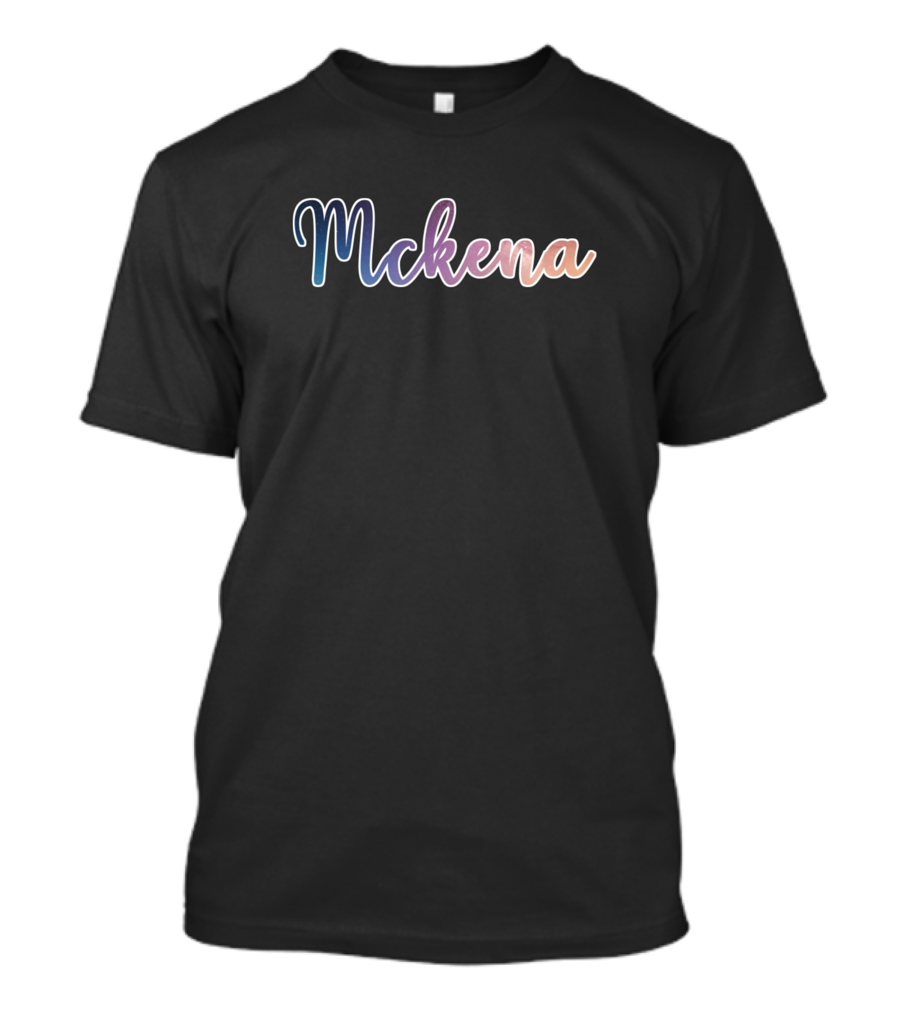 Mckena Gradient Text T-Shirt