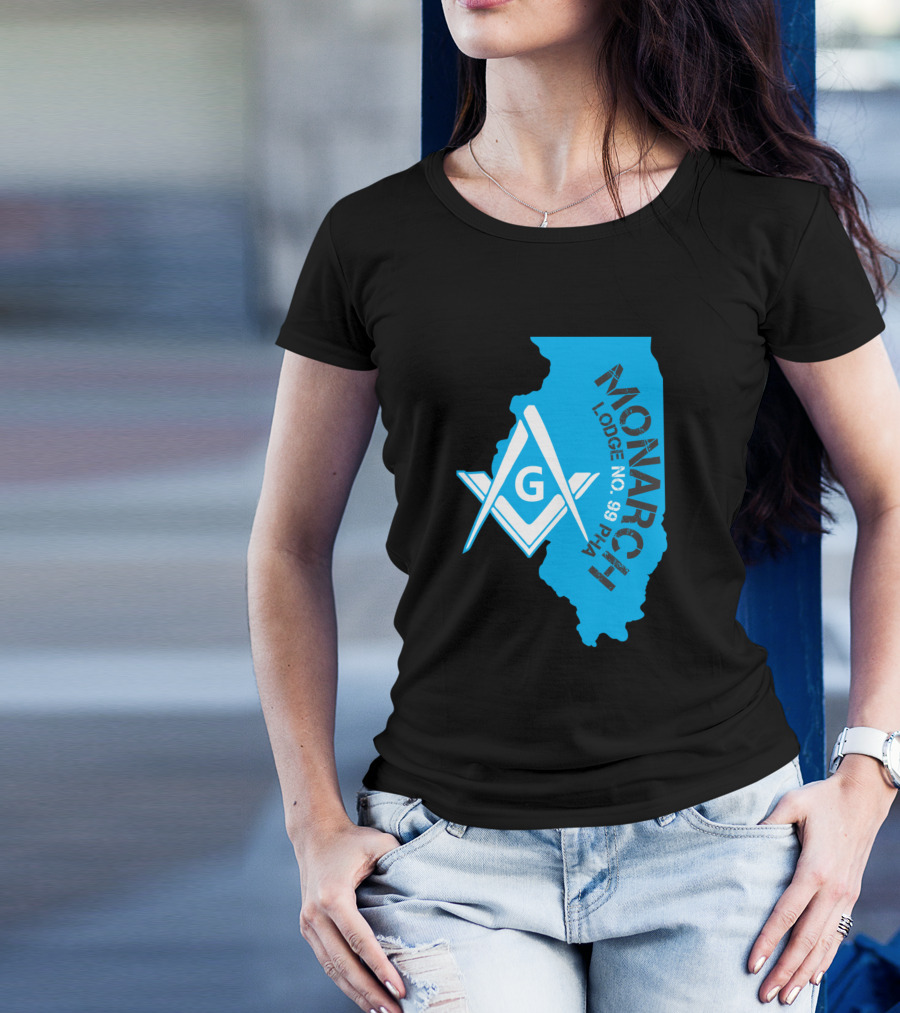 Monarch Lodge No 99 PHA Illinois Masonic T-Shirt