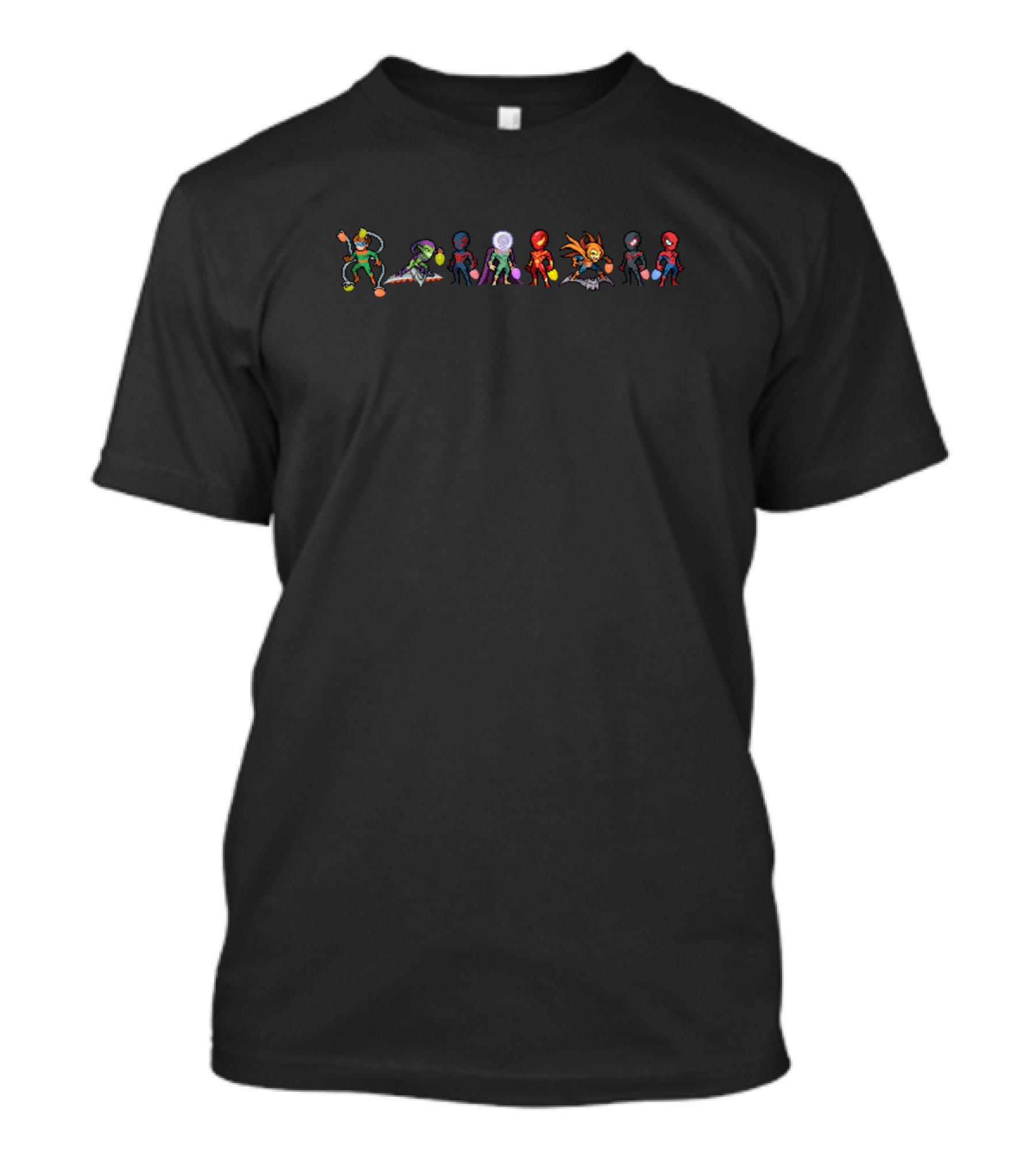 Spider Hop Multiverse Squad Icons T-Shirt