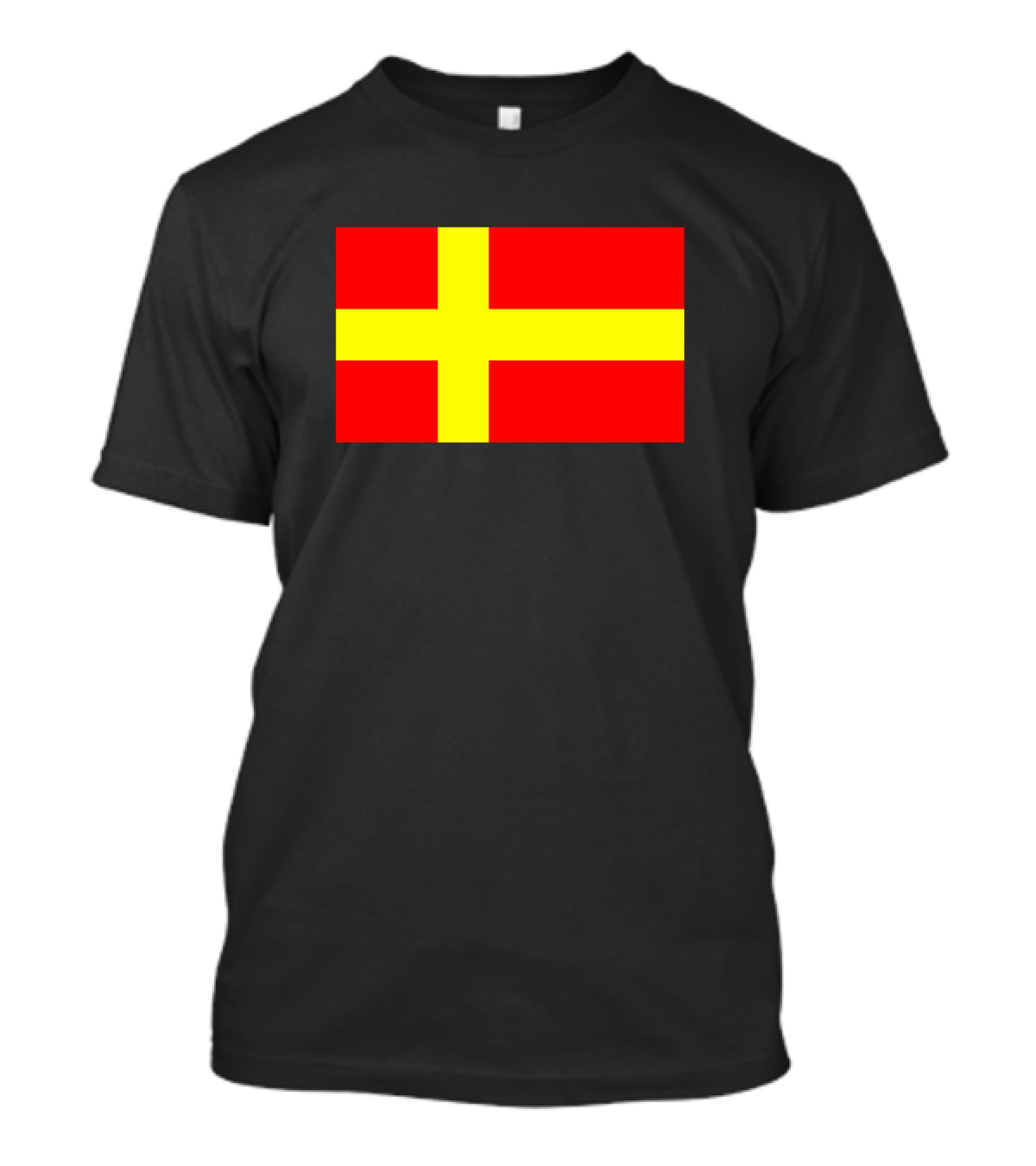 Swedish Speaking Finns Skåne Flag T-Shirt