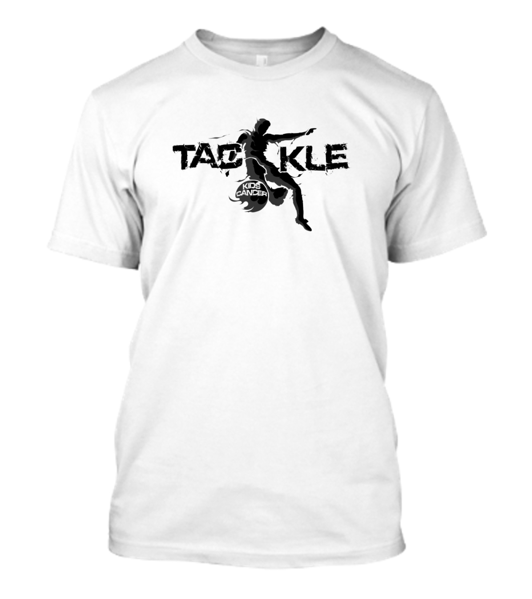 Tackle Cancer Football Athlete T-Shirt