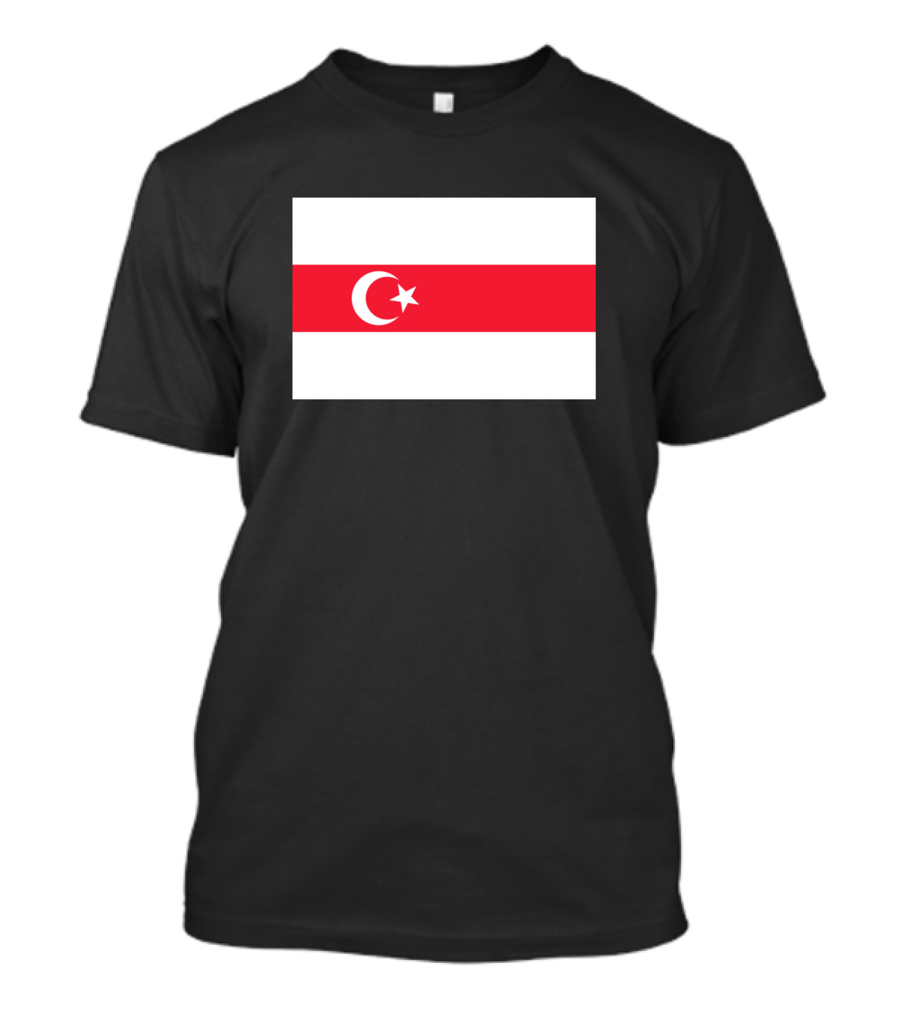 Tatars Of Belarus Crescent And Star Flag T-Shirt