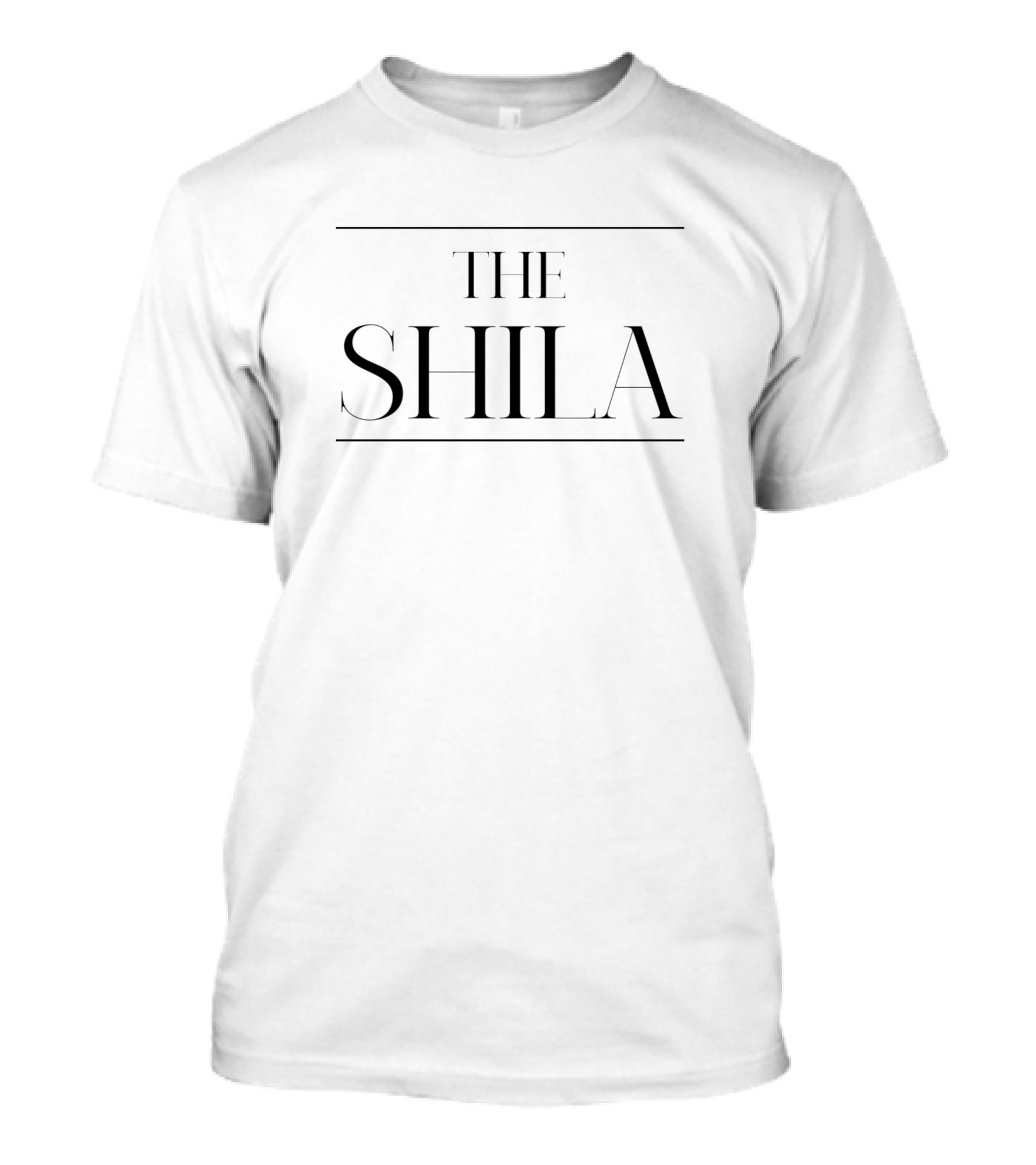 The Shila Shila Surname Shila Monochrome T-Shirt