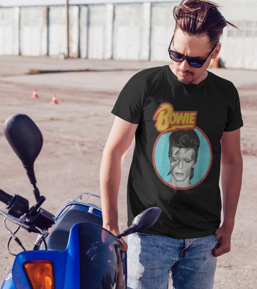 Bowie Aladdin Sane Lightning Bolt T-Shirt