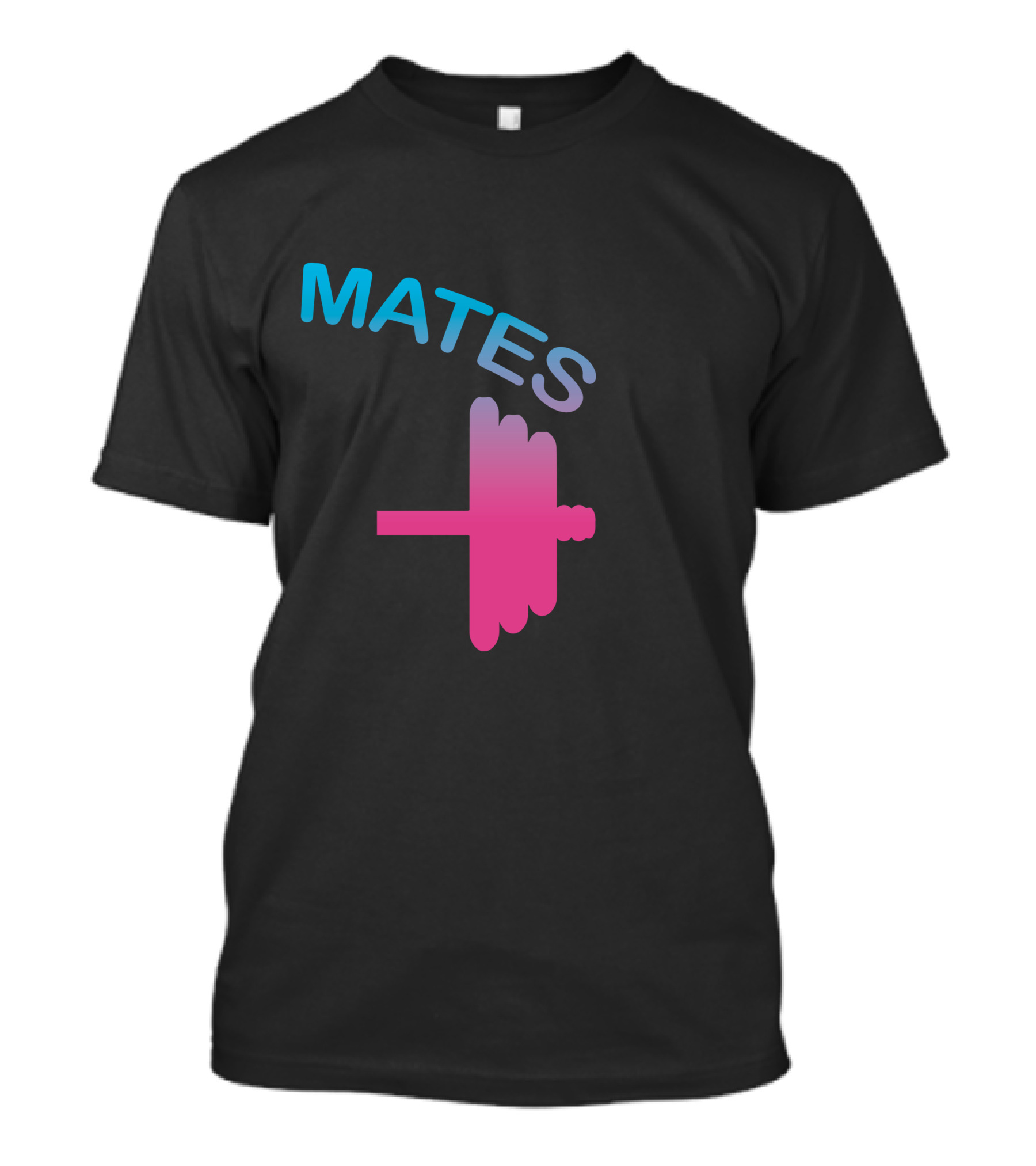 Mates Swole Barbell Fitness Duo T-Shirt