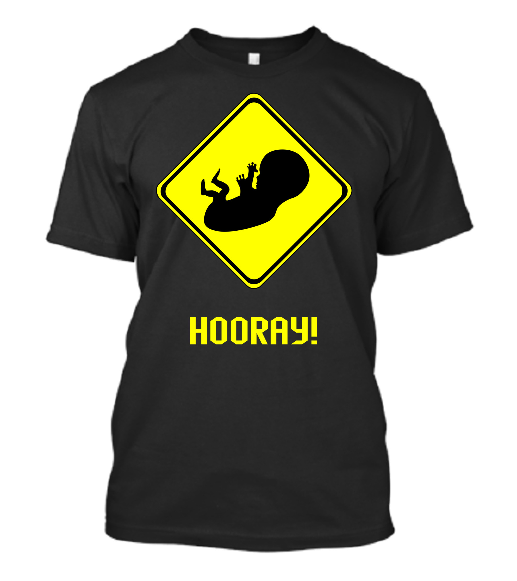 Hooray Alert Baby Ahead T-Shirt