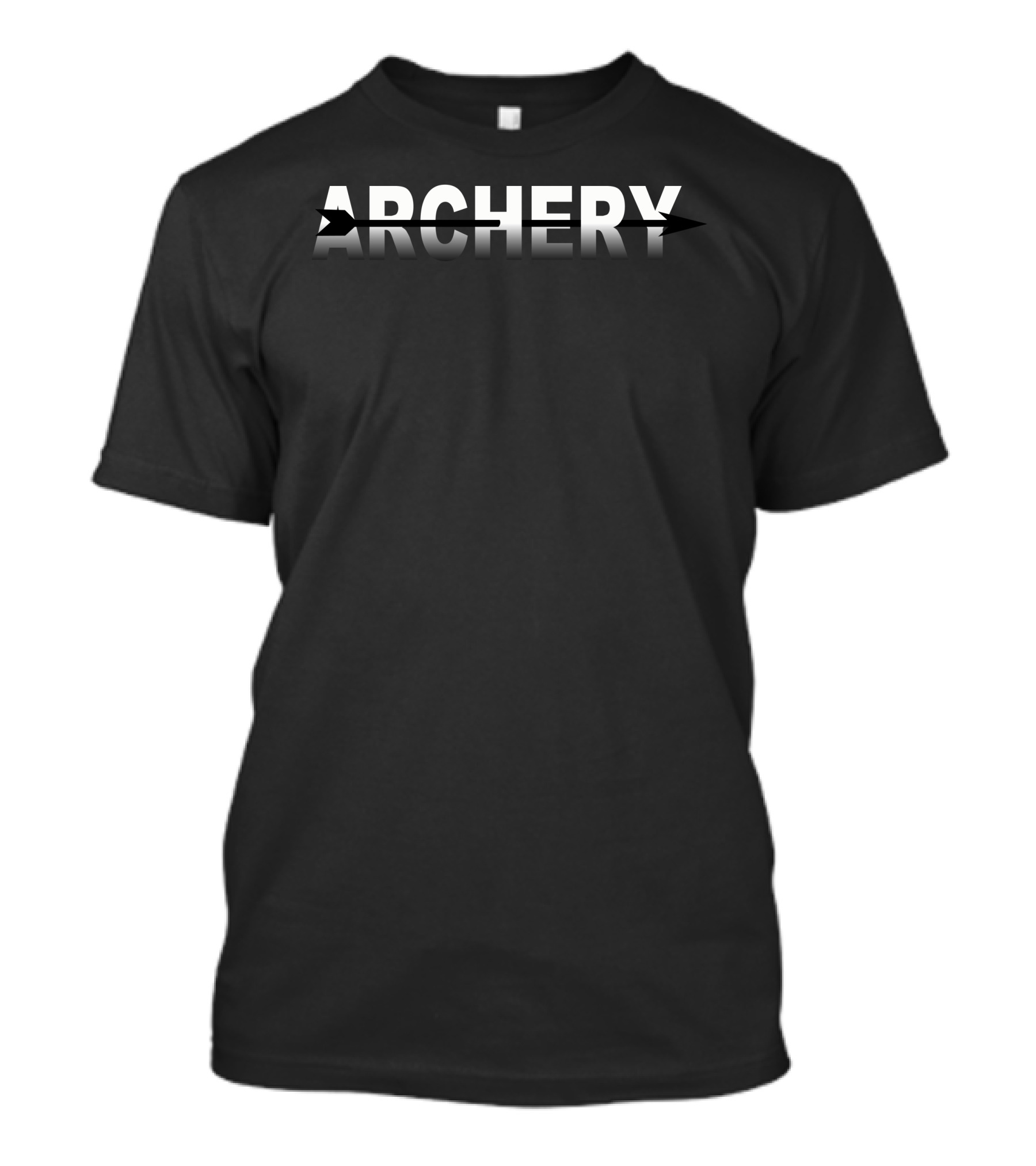 Archery Bow And Arrow Reflection T-Shirt