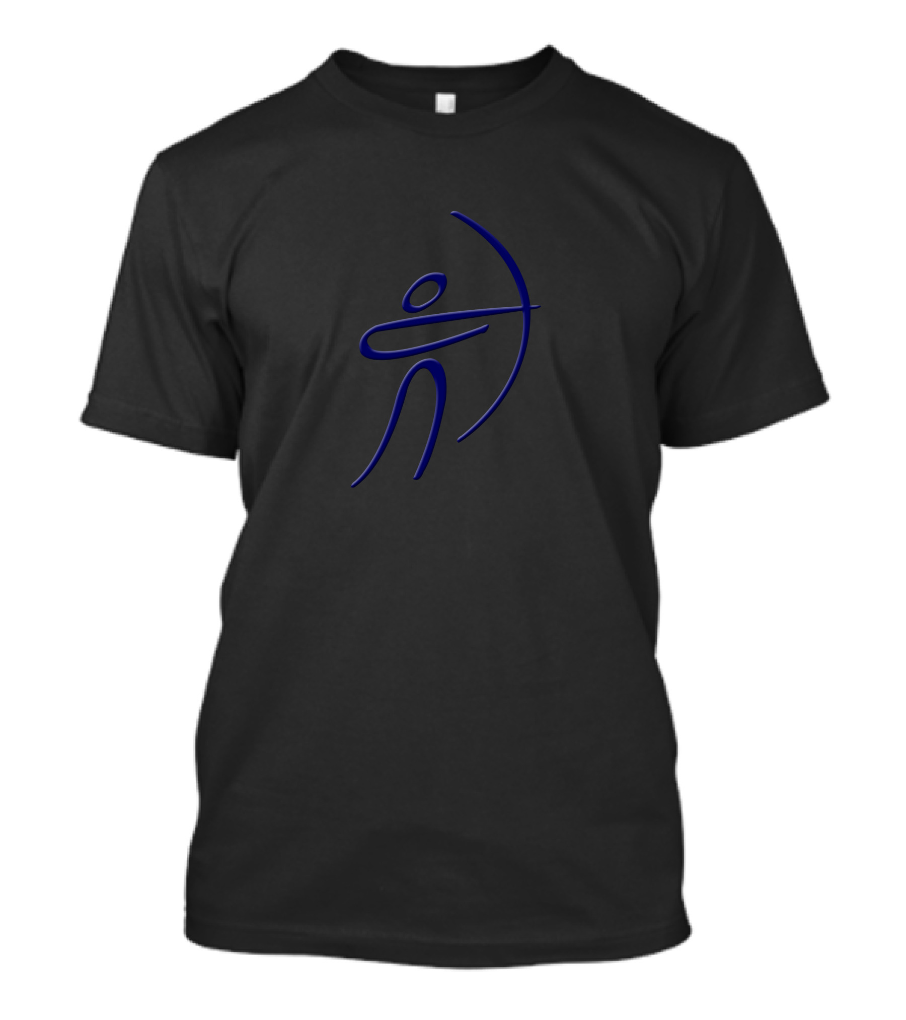 Archery Archer Line Drawing Bow And Arrow T-Shirt