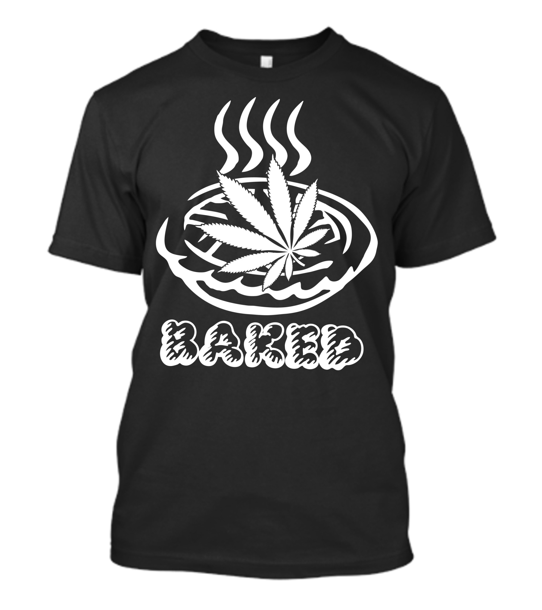 Baked Pie Weed Leaf Chef T-Shirt