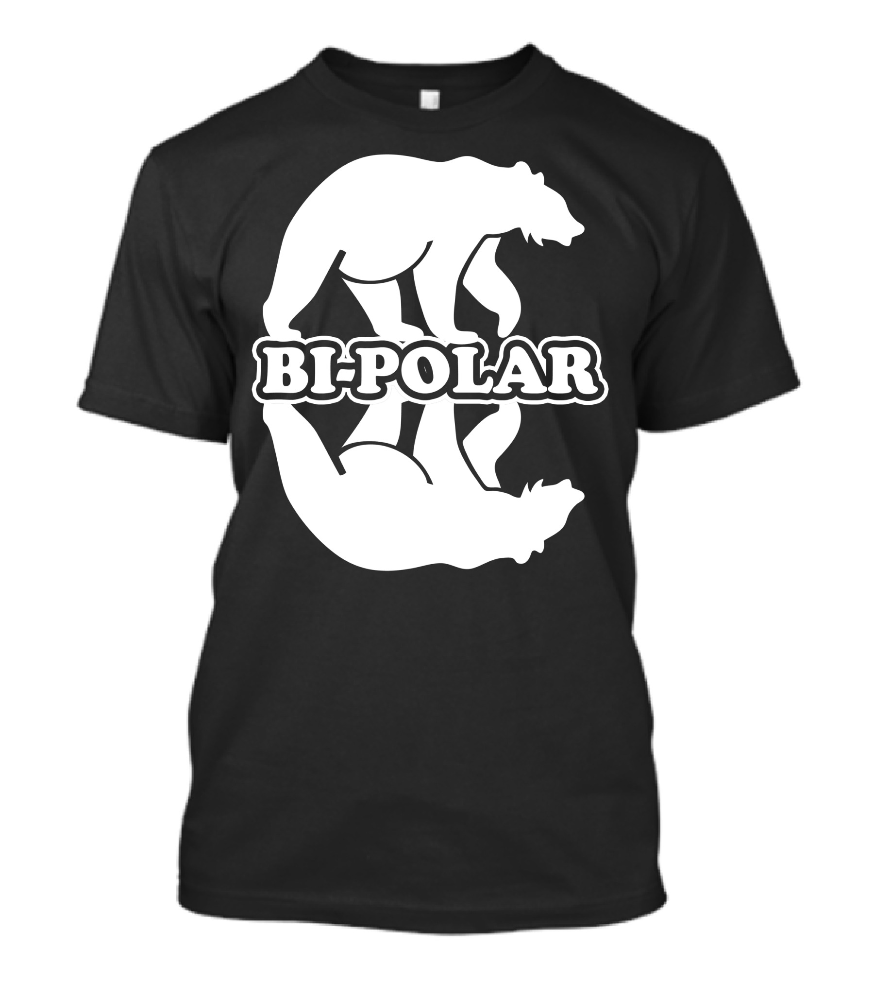 Bi-Polar White Bear Reflection T-Shirt