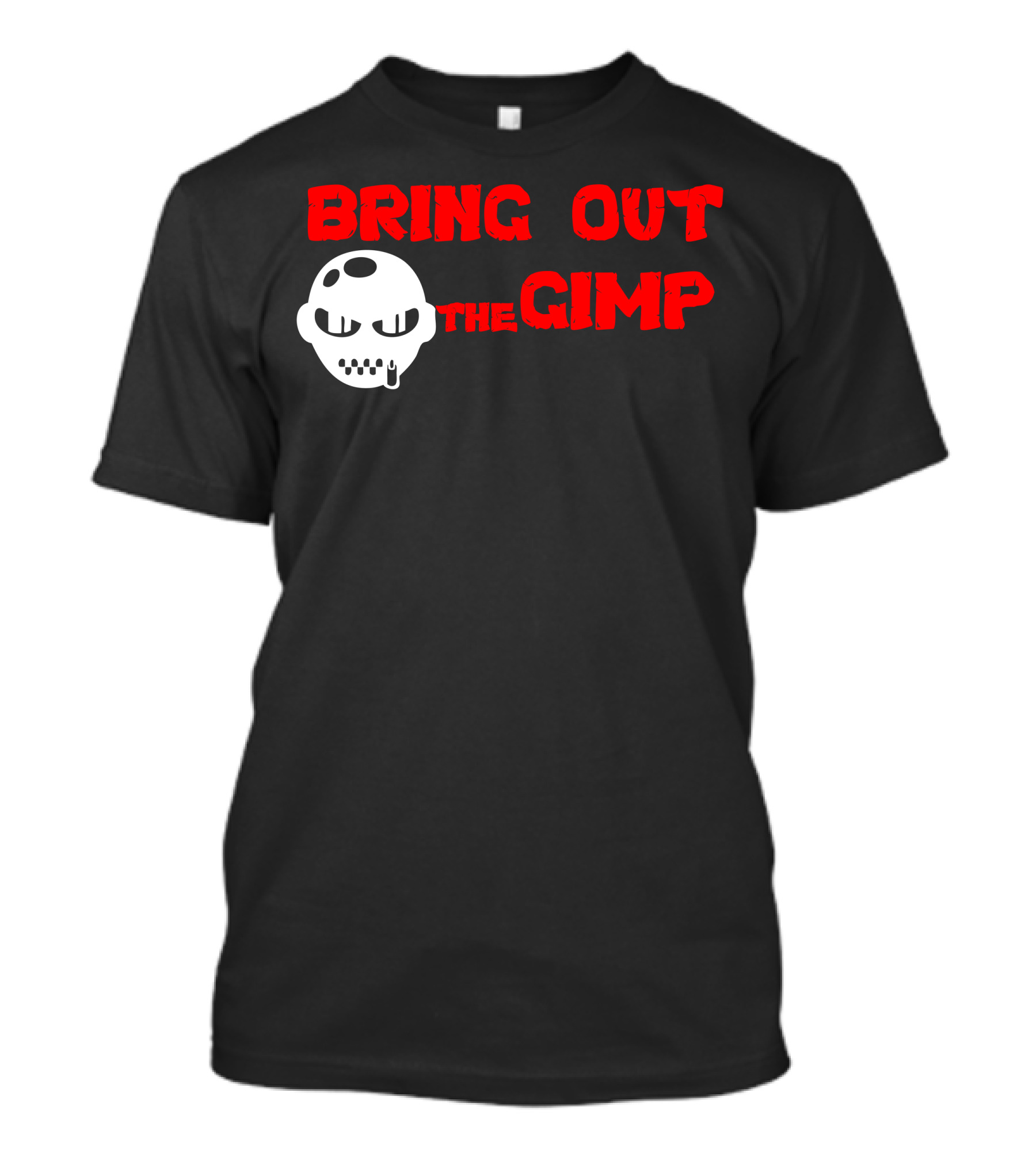 Bring Out The Gimp Mask Motif T-Shirt