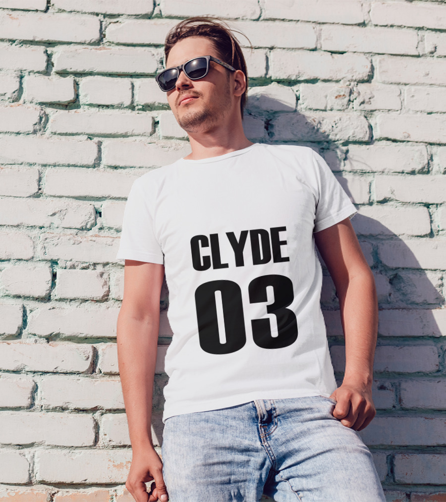 Clyde 03 Bold Number T-Shirt
